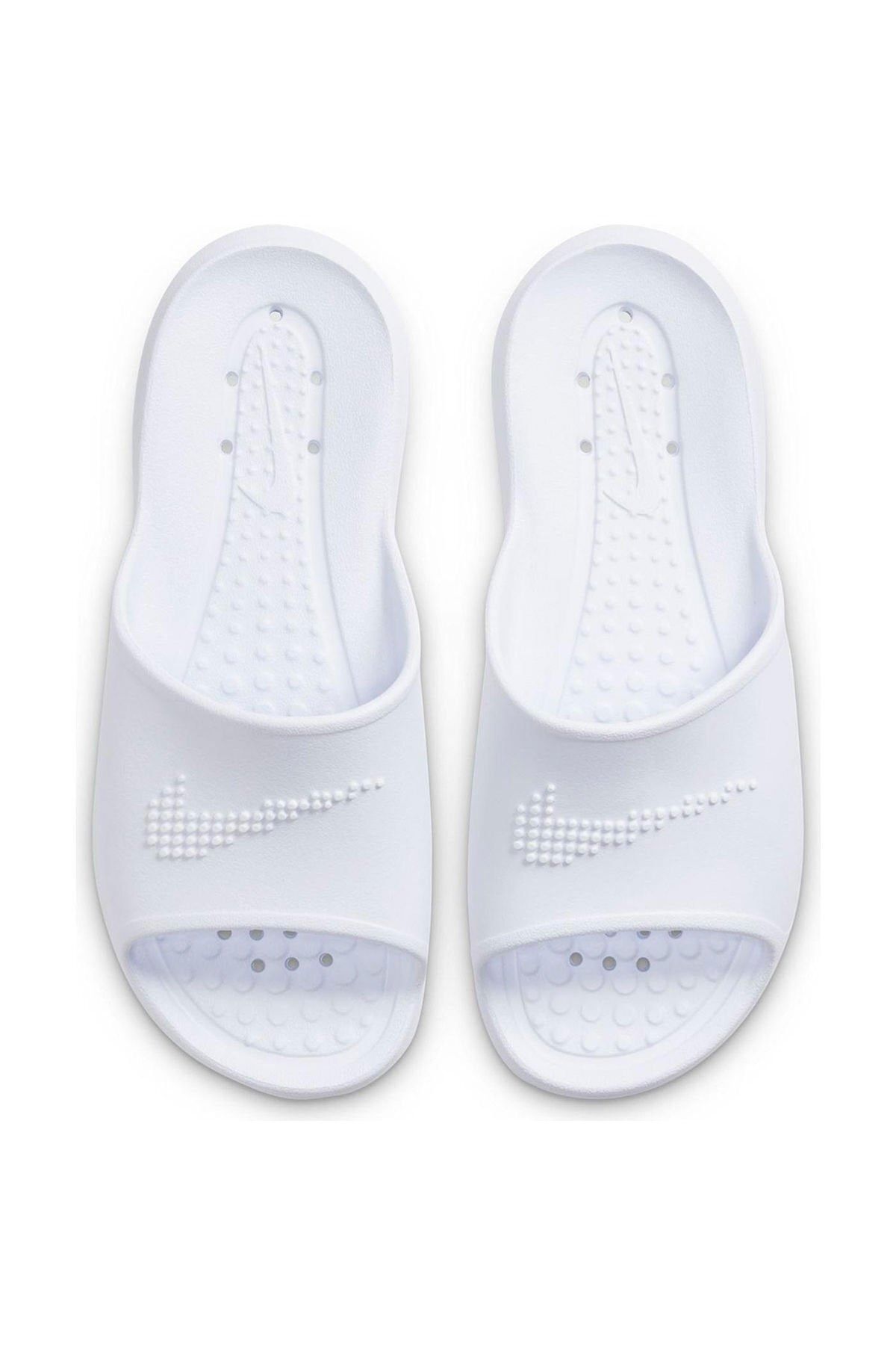 Nike Papuci Albi Pentru Bărbați W Victori One Shower Slide Cz7836-100 Femeie - 35.5