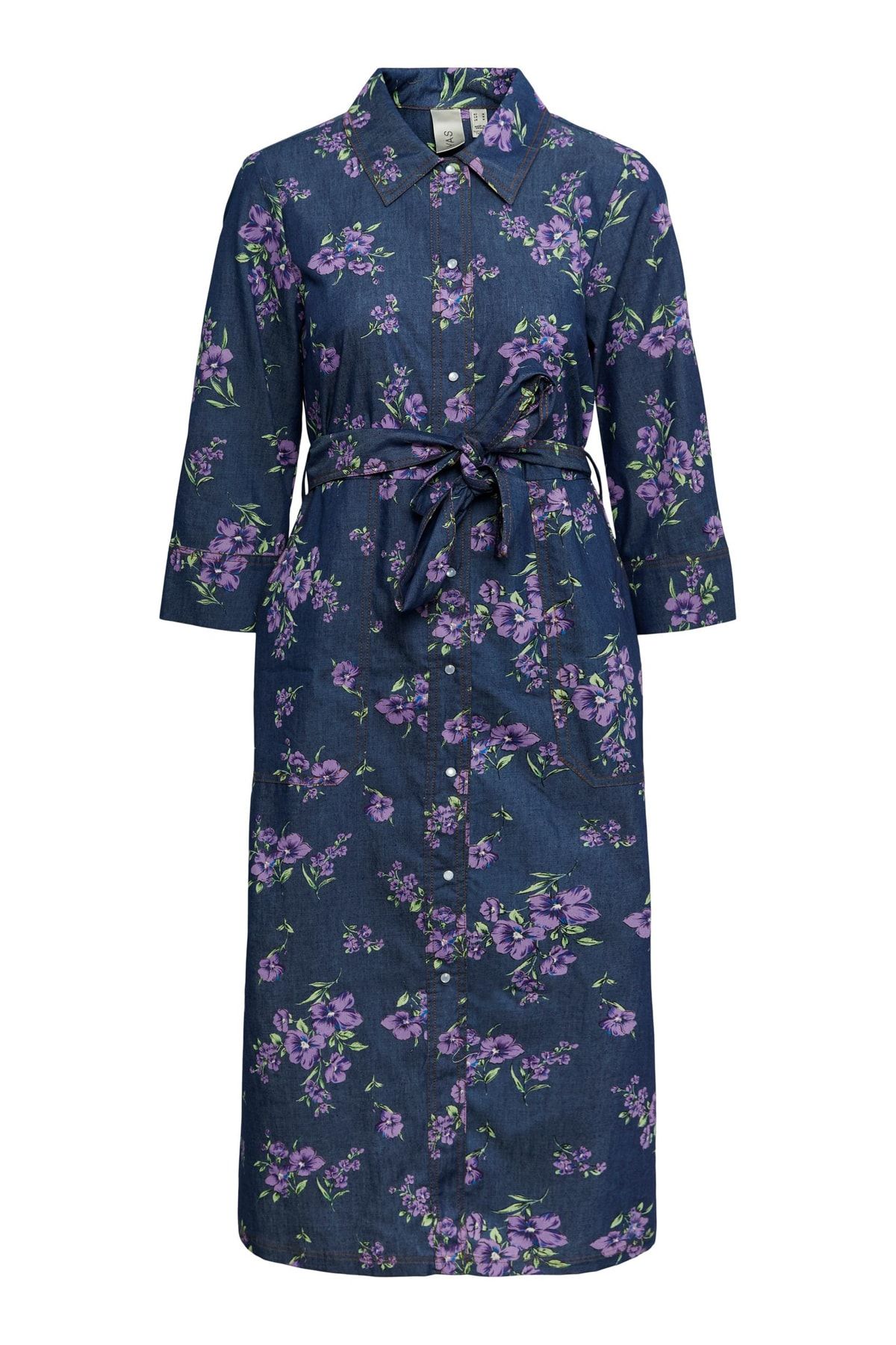 Y.A.S. Kleid Dunkelblau A-Linie Fast ausverkauft OB7728