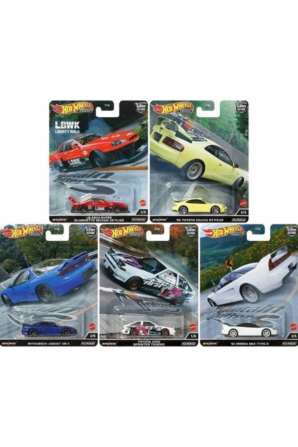 HOT WHEELS Premium Car Culture Mountain Drifters Fpy86 - 1:64