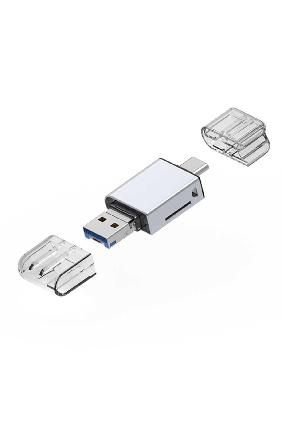 Ally-Usb 3.0+type-c+lightning Sd Card Reader - Fast Card Reader 1