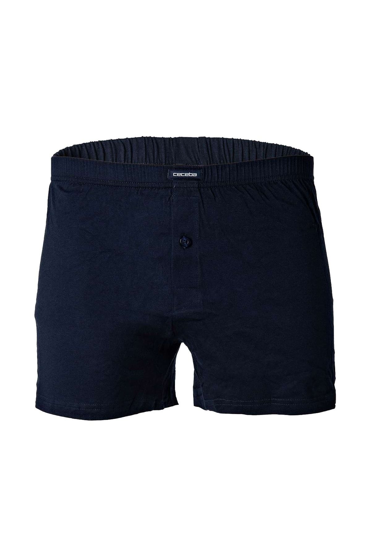 Ceceba-Herren Shorts, 2er Pack - Boxershort, Basic, Baumwolle, M-8XL, einfarbig 2