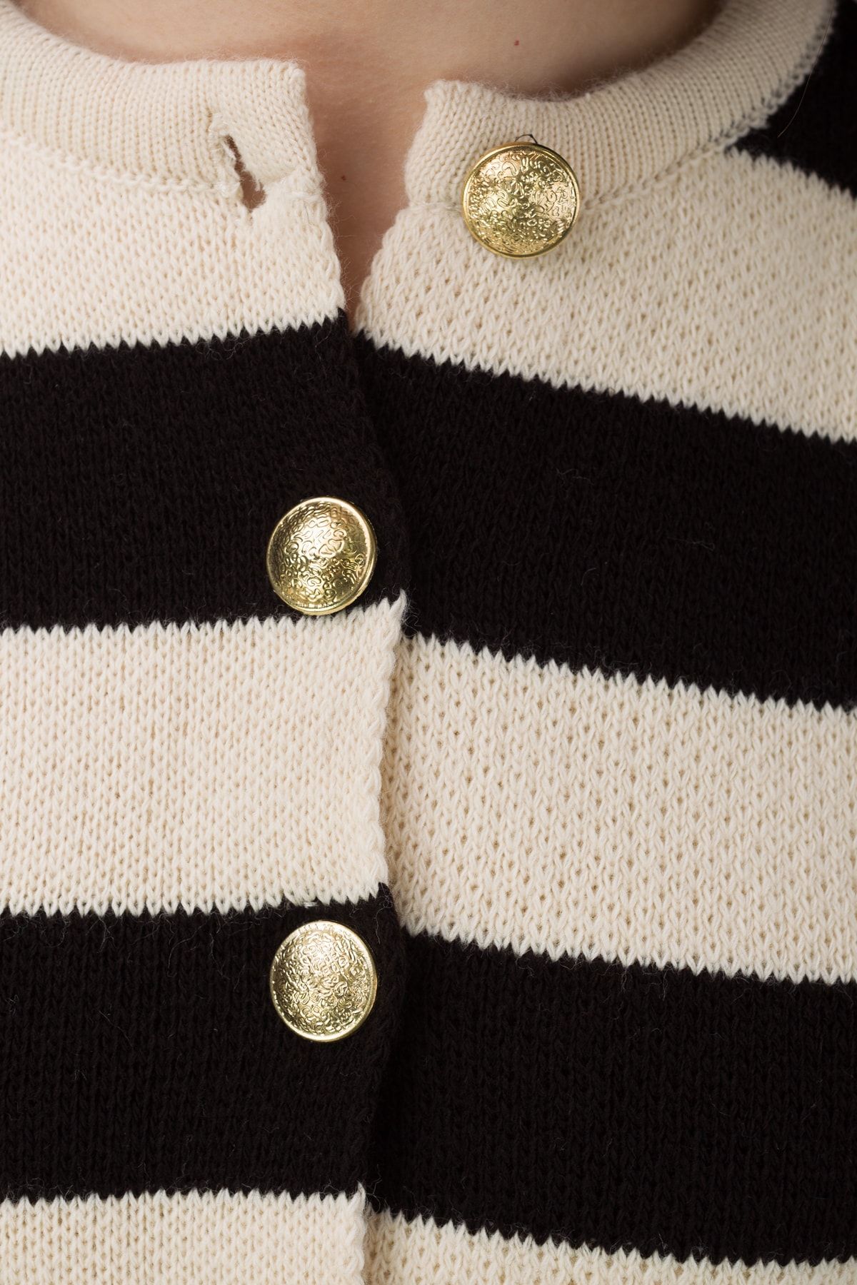Gold cardigan sweater clearance