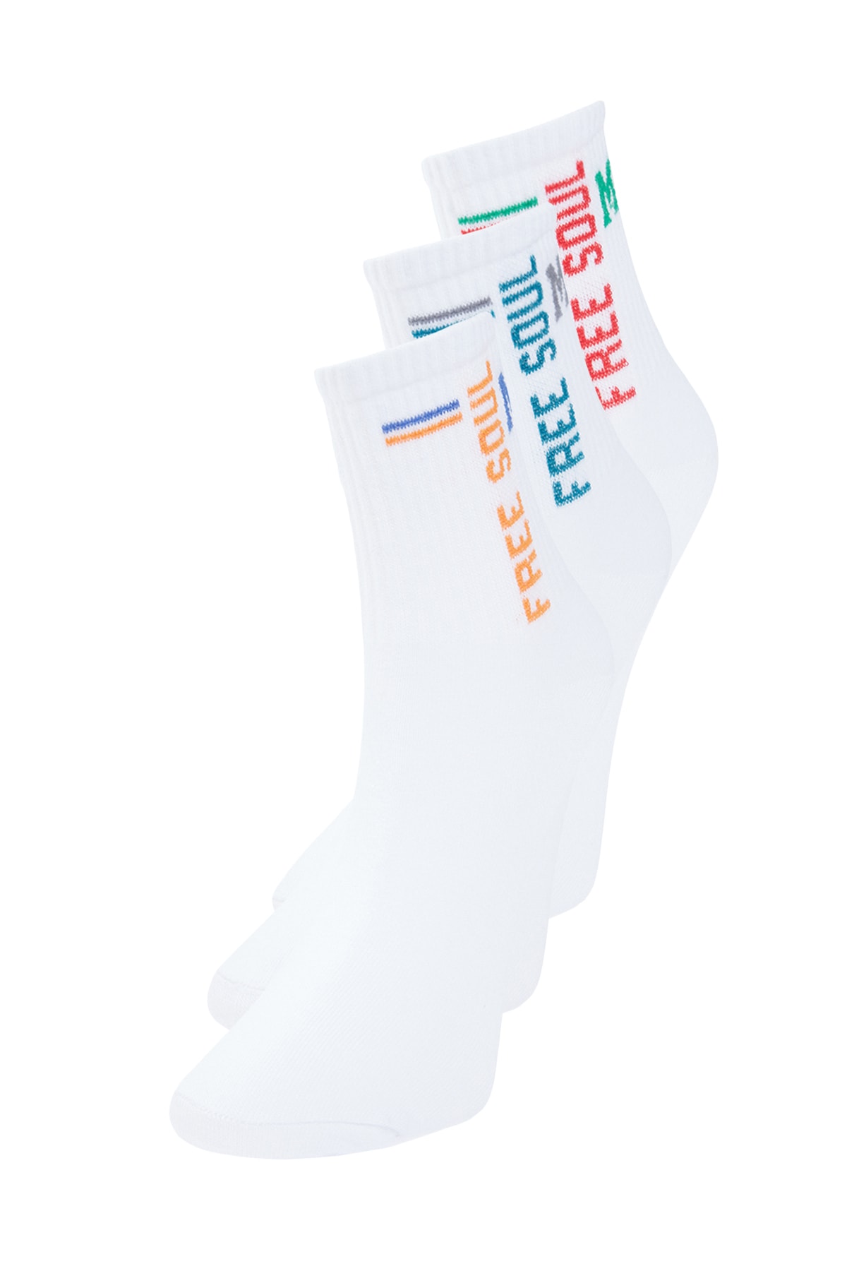 Trendyol Collection Socken Mehrfarbig 3er-Pack