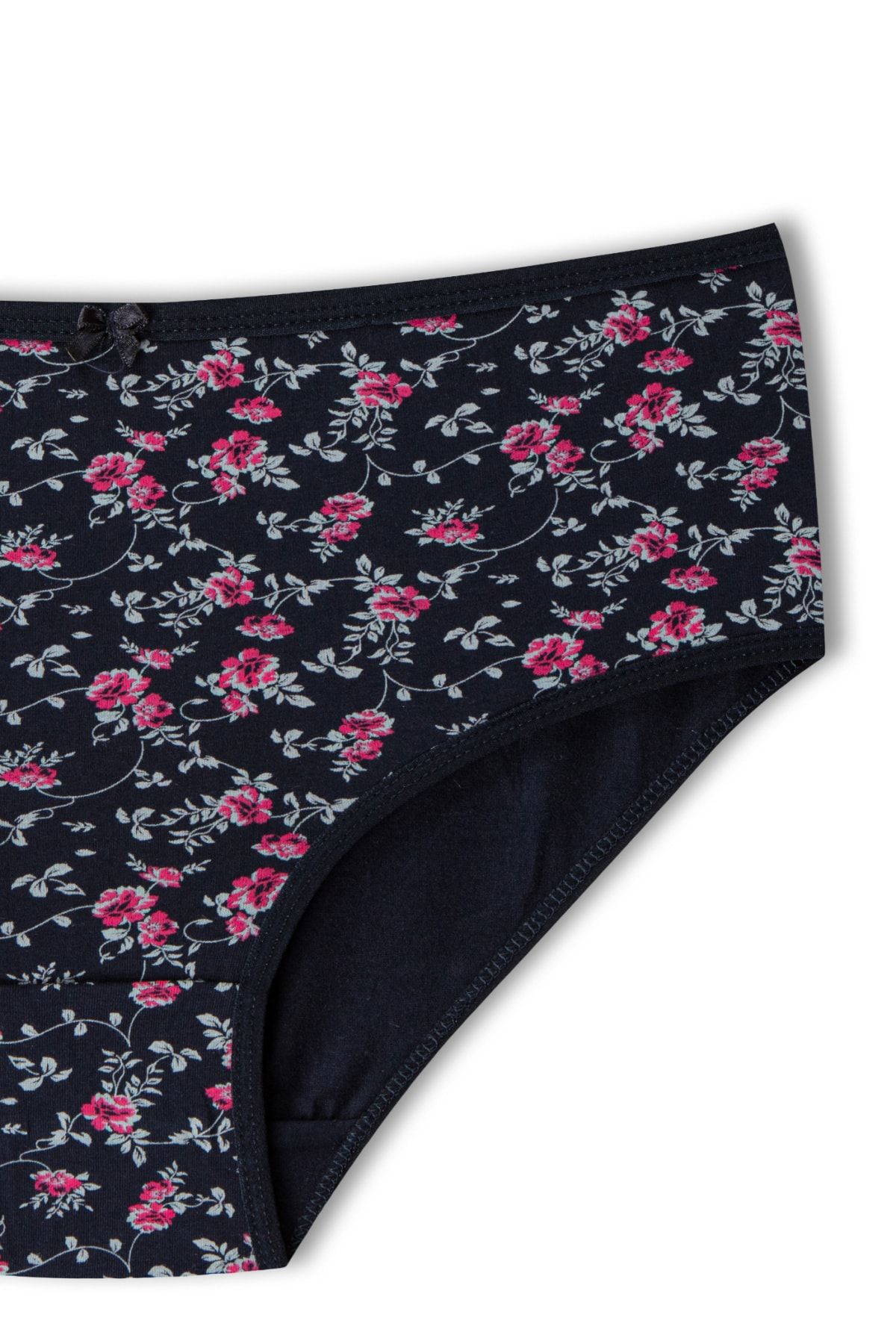 HNX-3-Piece Cotton Patterned High Waist Plus Size Panties 8