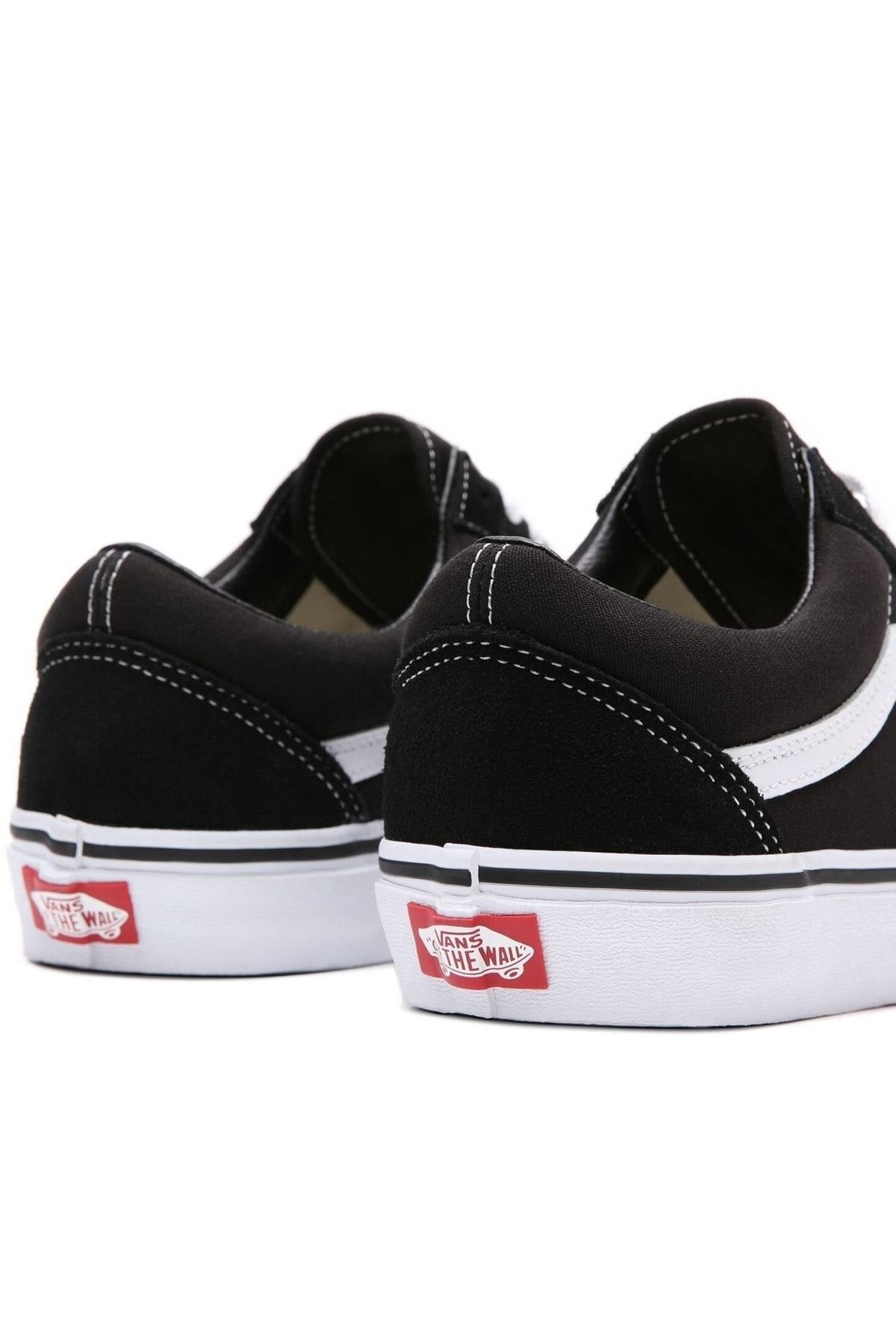 کفش های کلاسیک سفید مردانه و زنانه UA قدیمی SKOL VN000D3HY281 اورجینال Vans