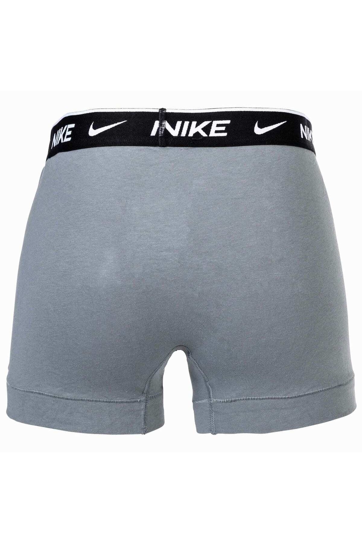 Nike-Herren Boxer Şort, 3'lü Paket - Şort, Logobund, Pamuklu Streç 6