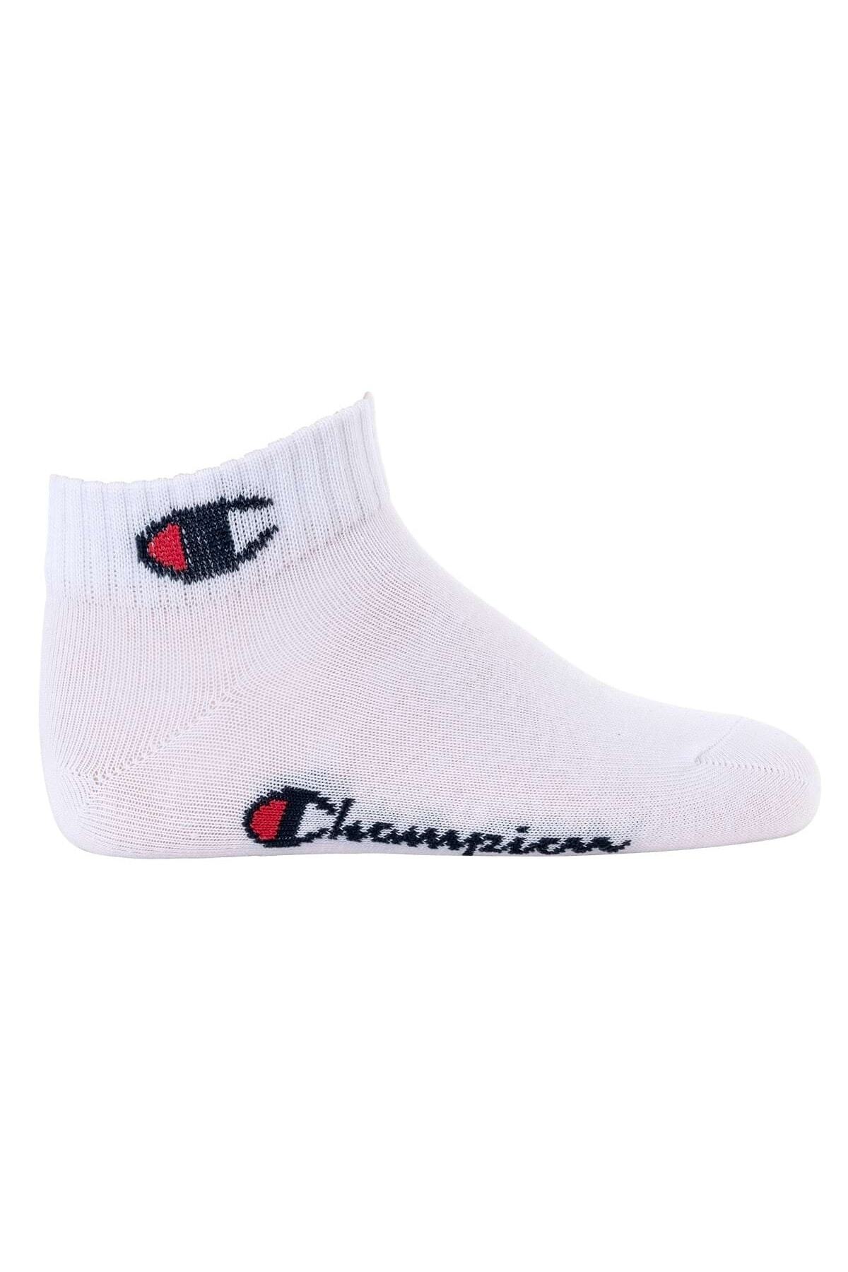 Champion-Kinder Socken, 3er Pack - Quarter, einfarbig 6