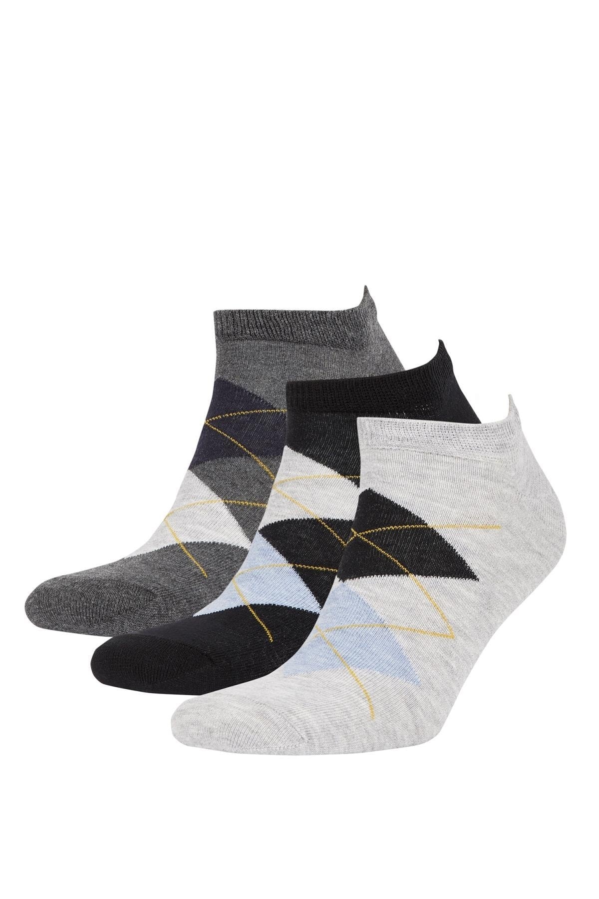 DeFacto Socken Mehrfarbig 3er-Pack