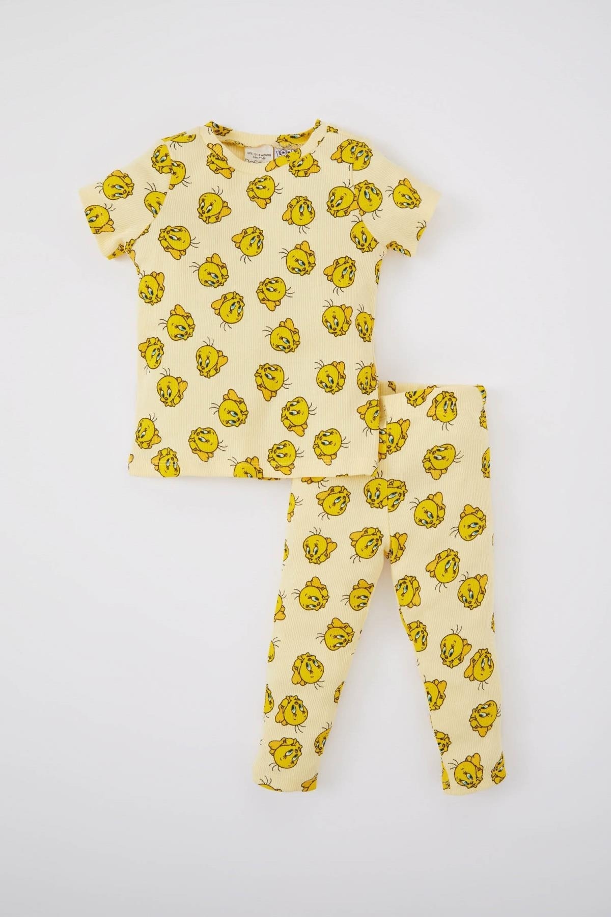 DeFacto Pyjama Gelb Print