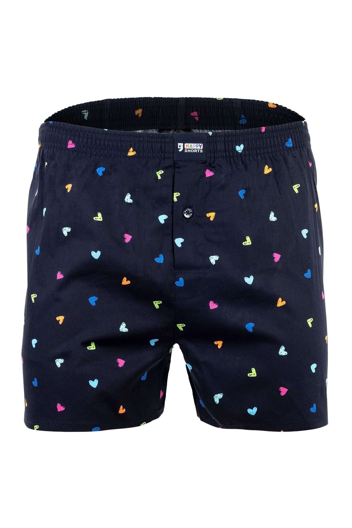 Happy Shorts Boxershorts Mehrfarbig Landschaft