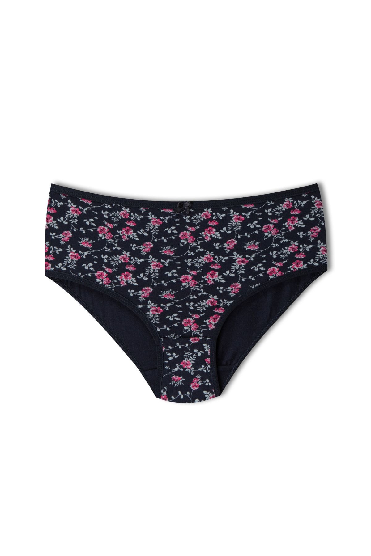 HNX-3-Piece Cotton Patterned High Waist Plus Size Panties 3