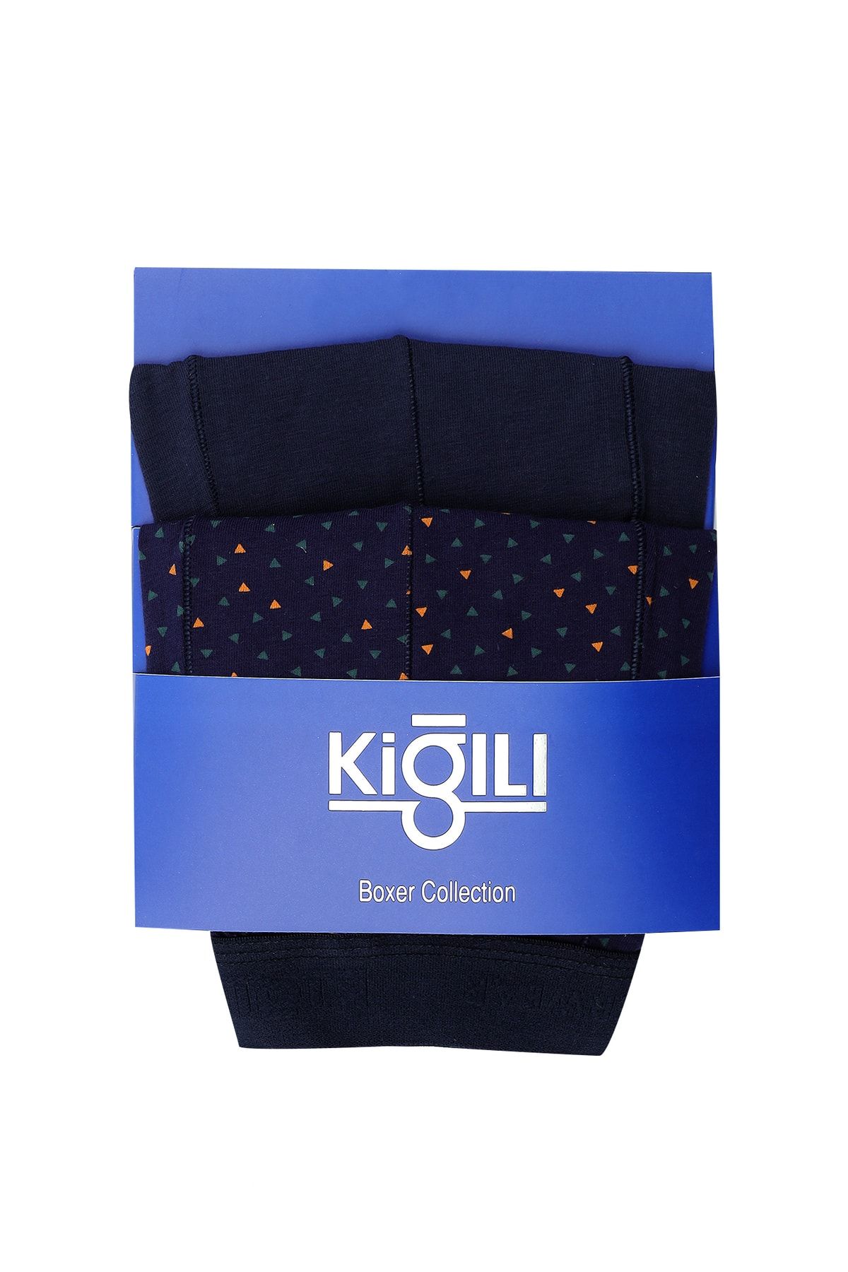 Kiğılı 2'li Desenli Boxer