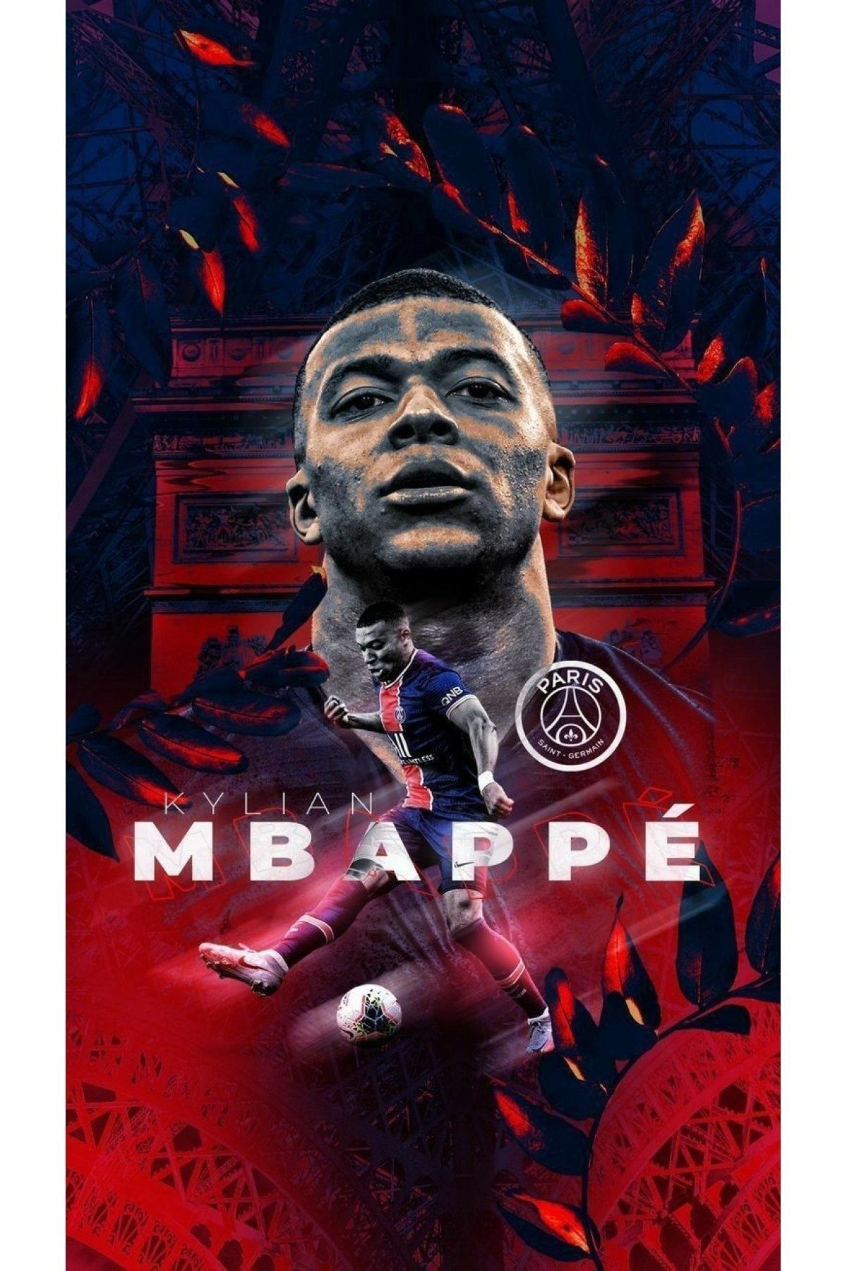 Kylian Mbappe Poster