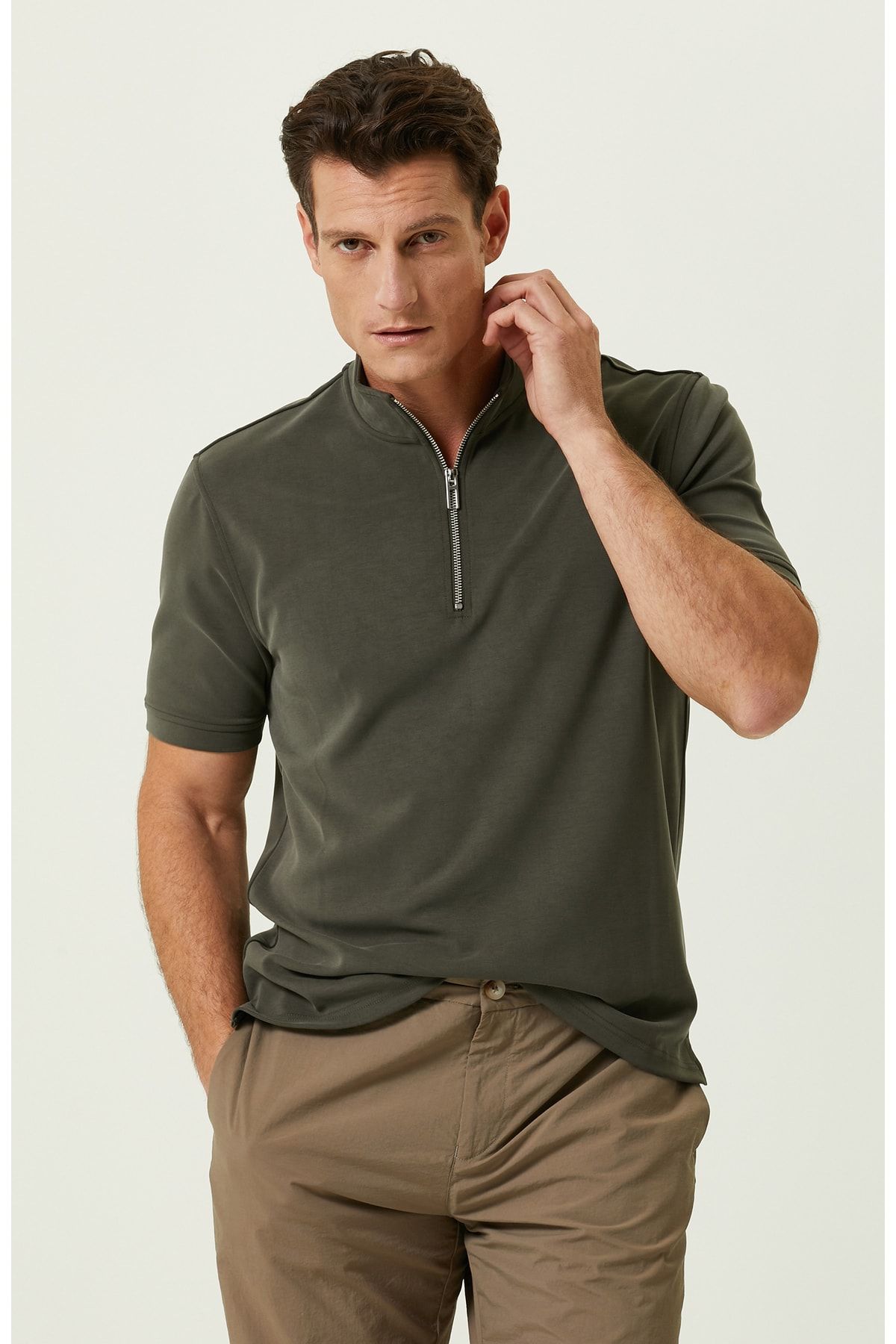 Network Haki Slim Fit Sweatshirt