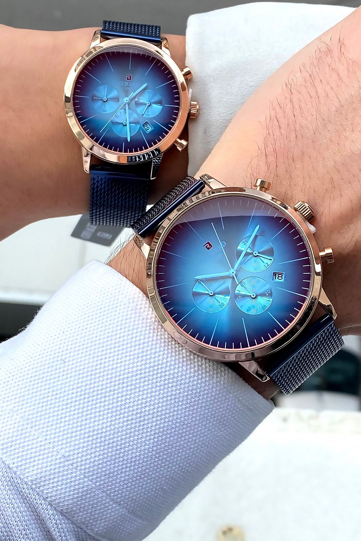 Galaxy couple watch top