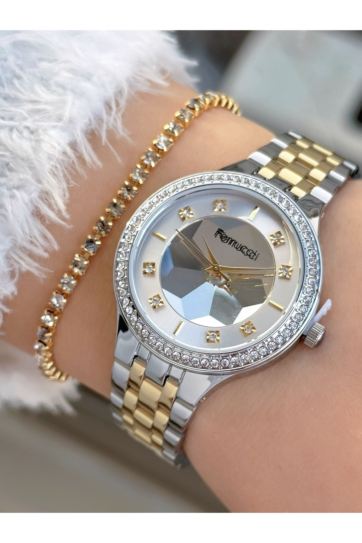 Gold and silver bracelet womens deals