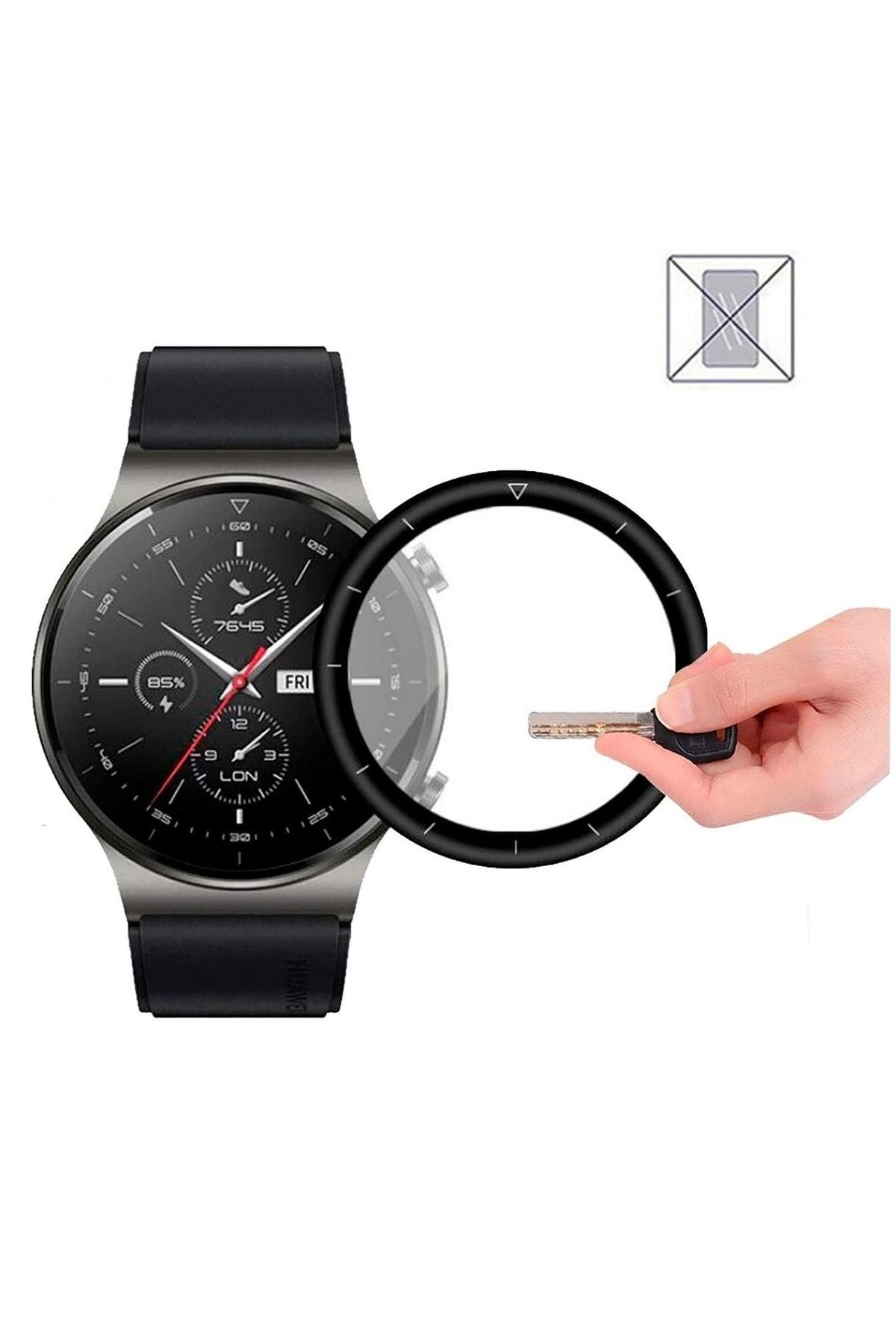 CONOCER Huawei Watch GT2 Pro 3D Full Covering High Quality