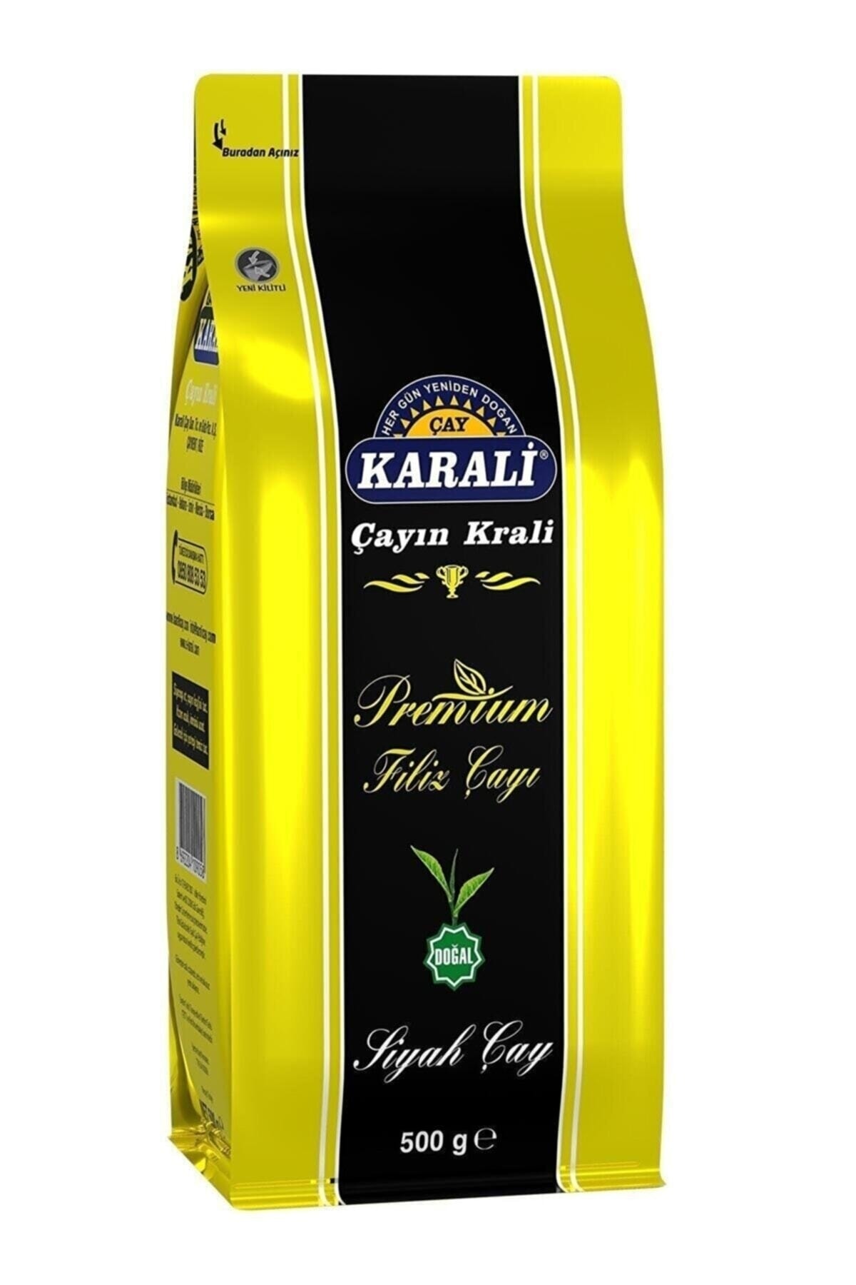 Karali Çay Karali Premium Filiz Dökme Çay 500 X 10 Adet 1 Koli