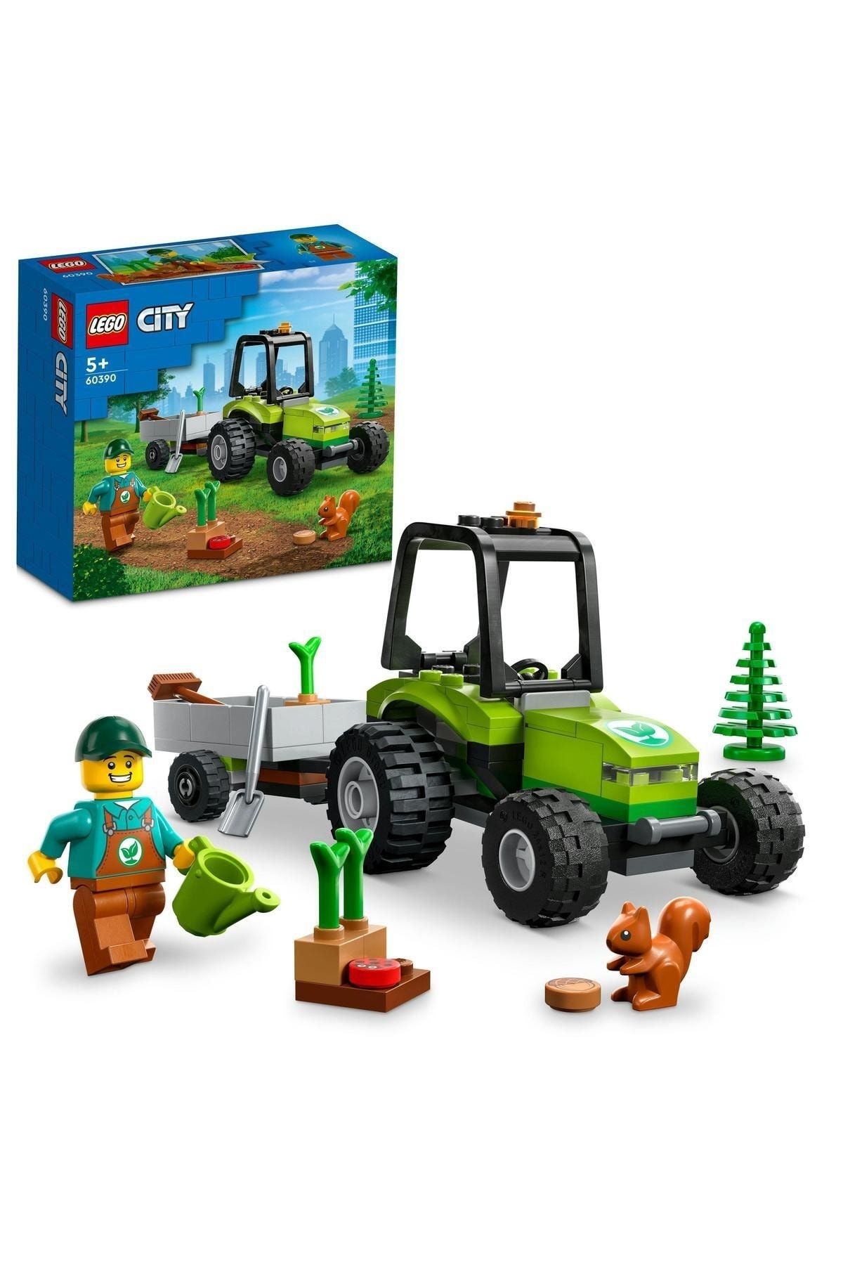 LEGO ® City Park Tractor 60390 - ست ساخت و ساز اسباب بازی برای کودکان 5 سال به بالا (86 عدد)
