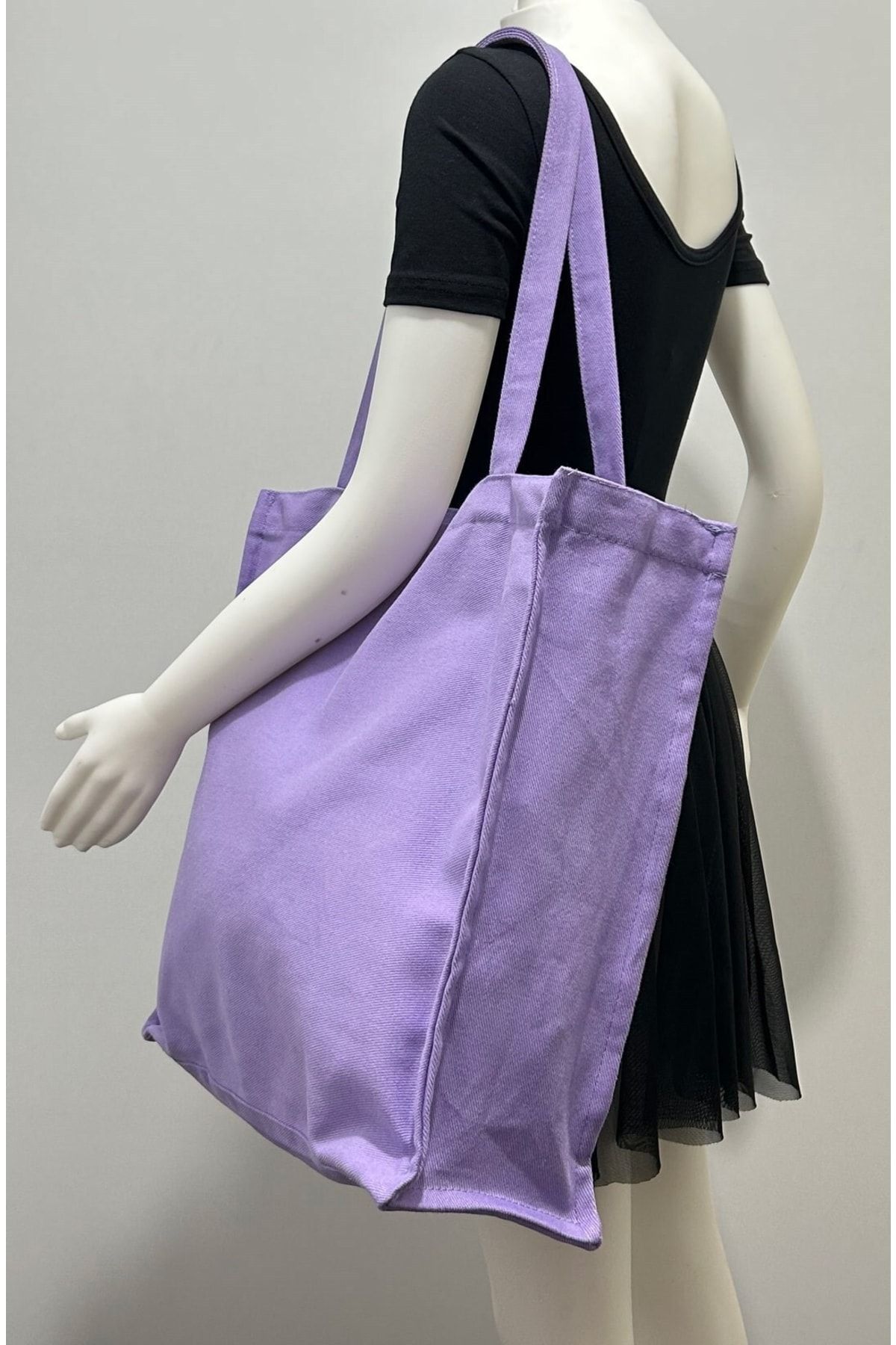 کیف شانه ای بنفش زنانه ورزش tote lila اورجینال Gymo