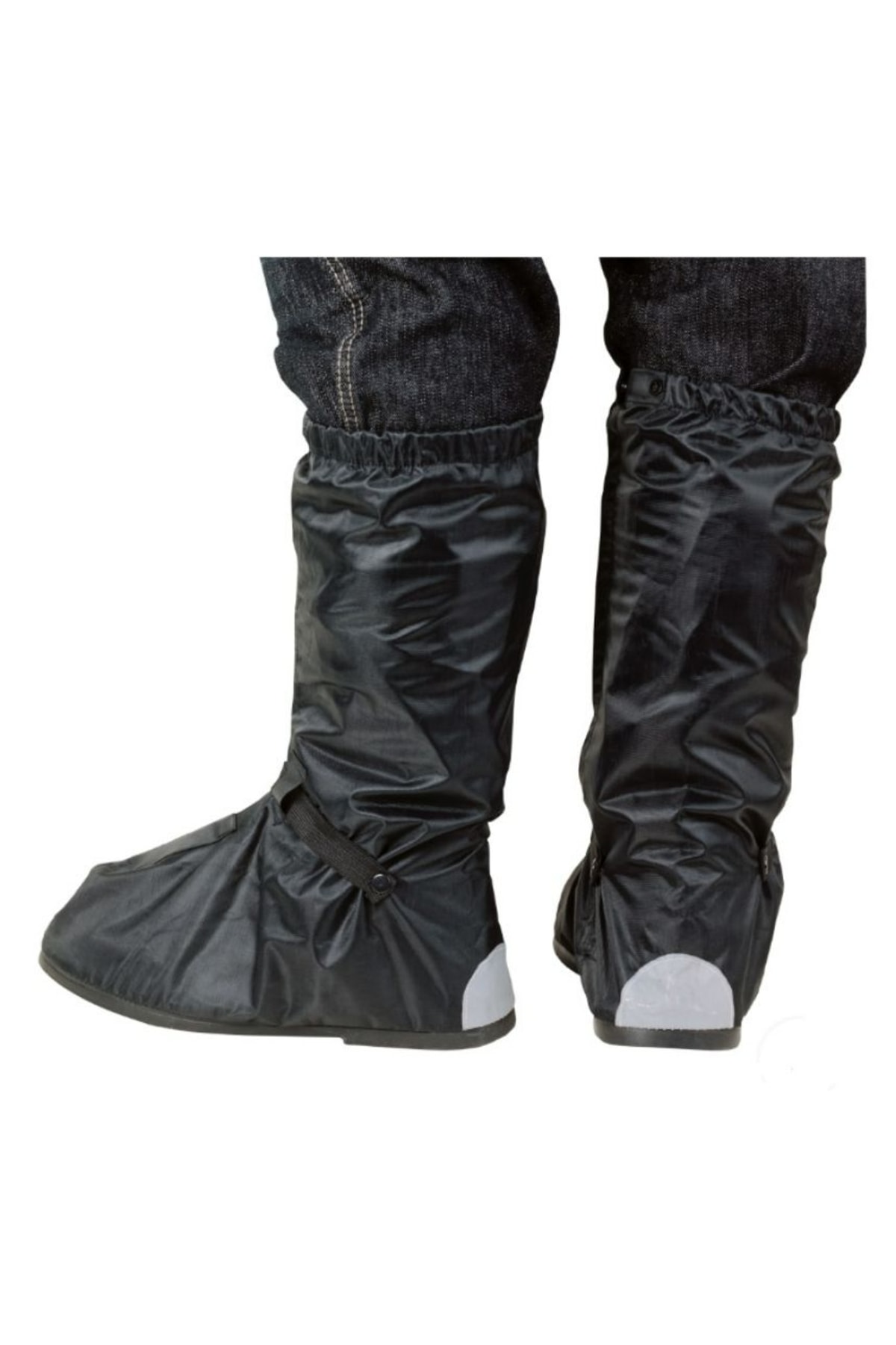 MOTOANL Motosiklet Lüx Kalın Bot Ve Ayakkabı Yağmurluğu Kılıfı Su Geçirmez