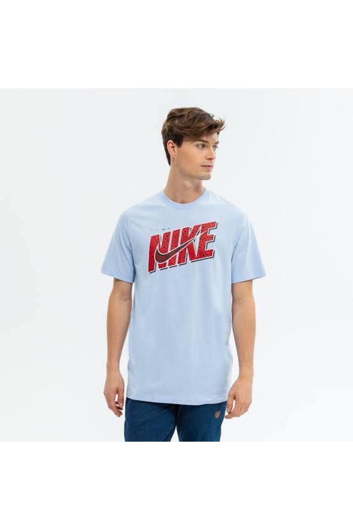 Nike Sports T Shirt Blue Trendyol