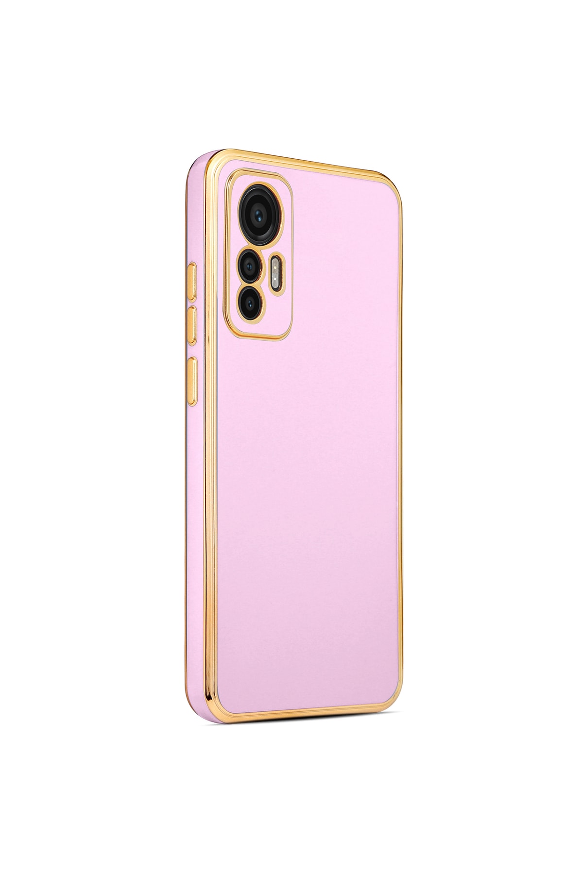 Xiaomi Mi 12 Lite Case Bright Edge Camera Protected Bark Cover