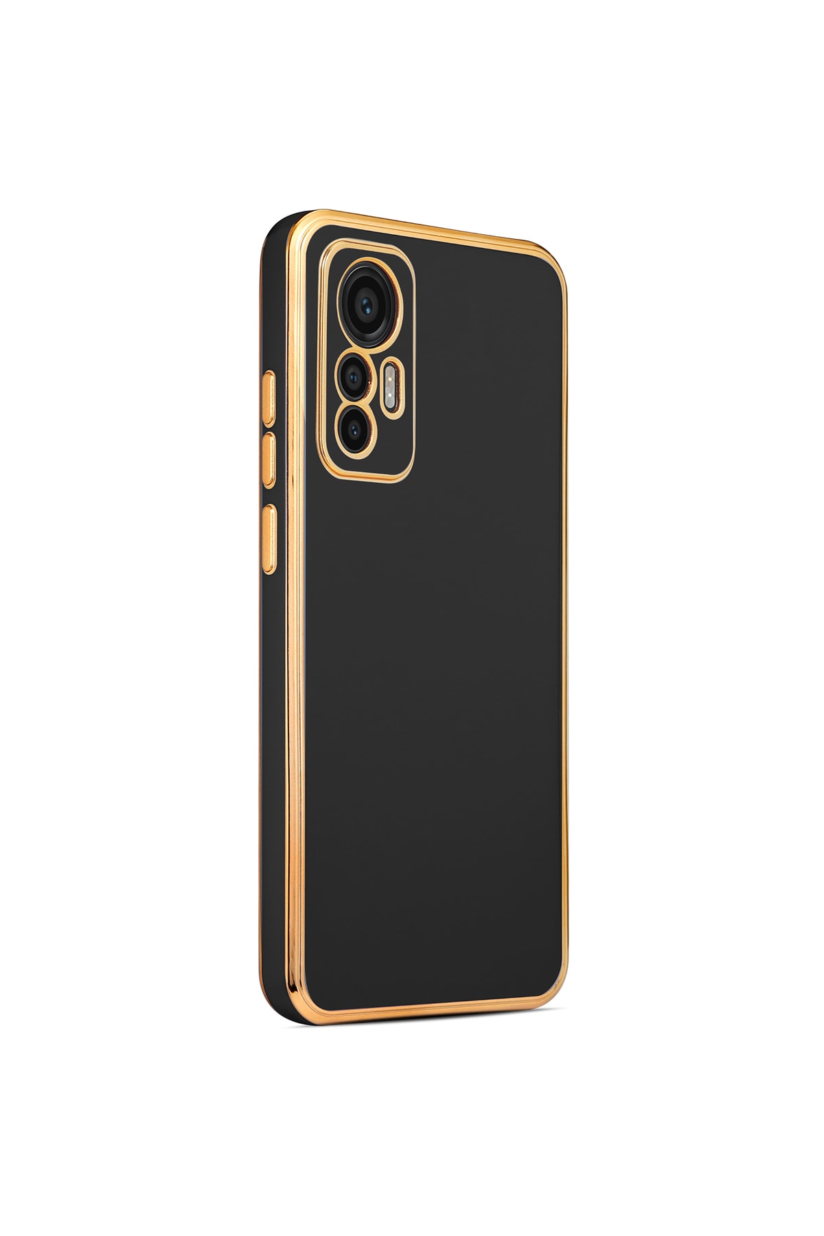 Xiaomi Mi 12 Lite Case Bright Edge Camera Protected Bark Cover
