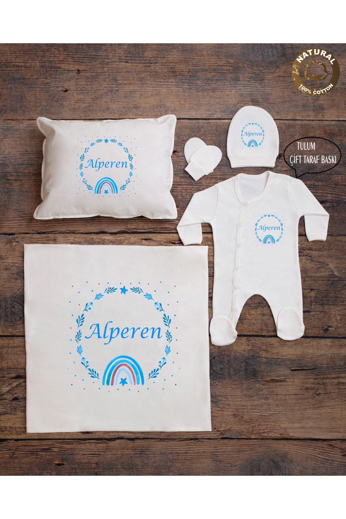 Personalized baby pillow sales and blanket