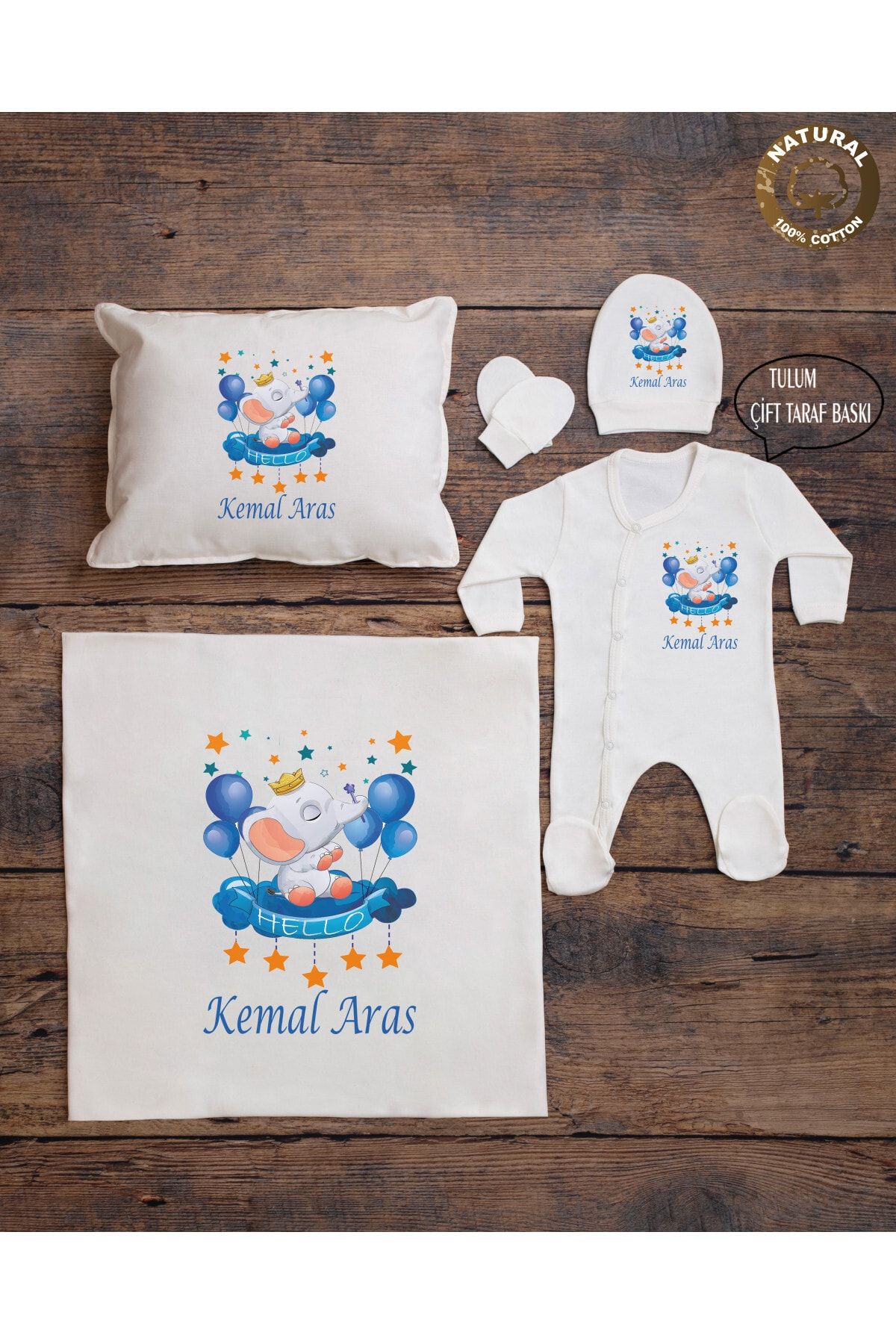 Personalized baby 2025 pillow and blanket