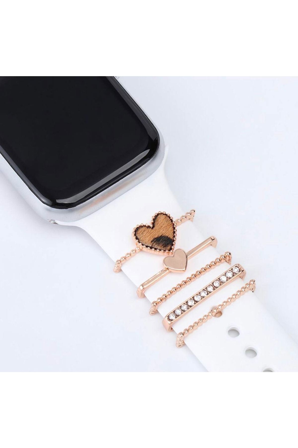 Charm bracelet apple watch band top