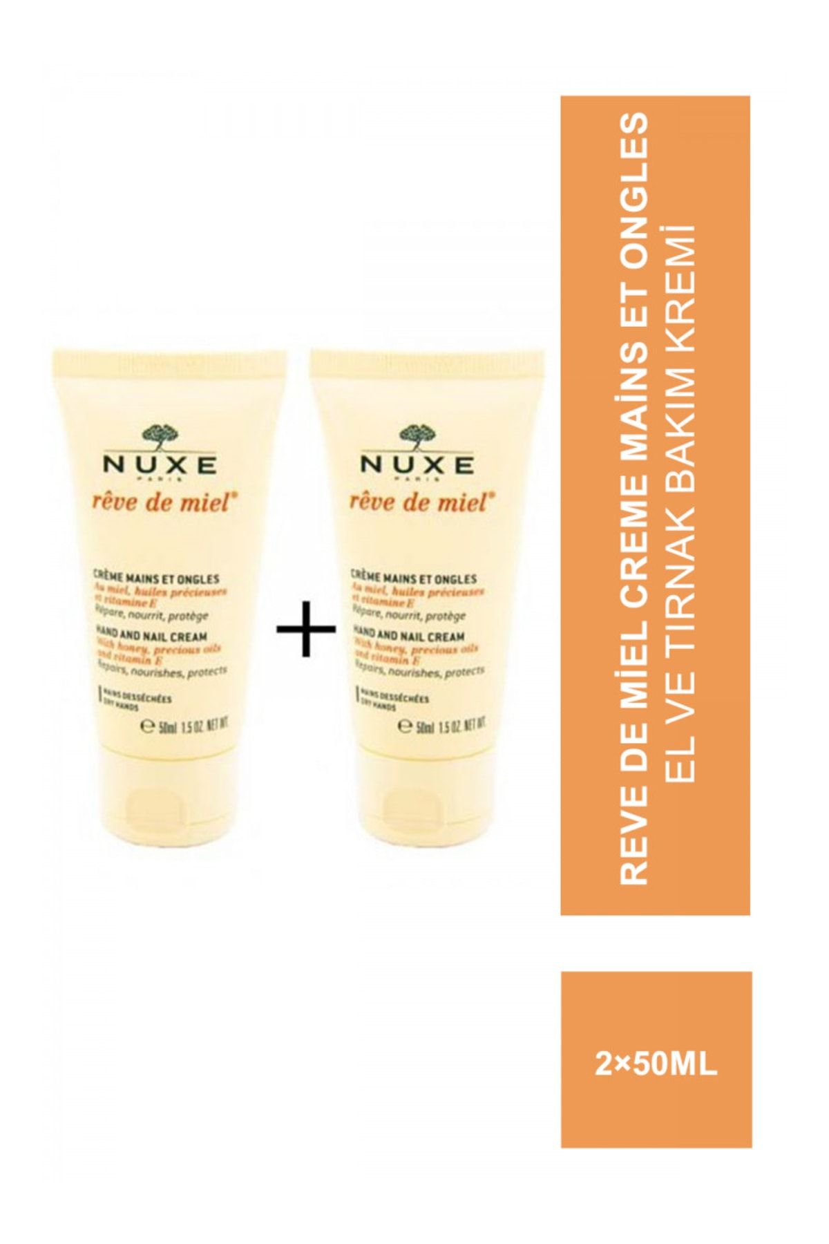 Nuxe Reve De Miel Creme Mains Et Ongles 2x50 ml