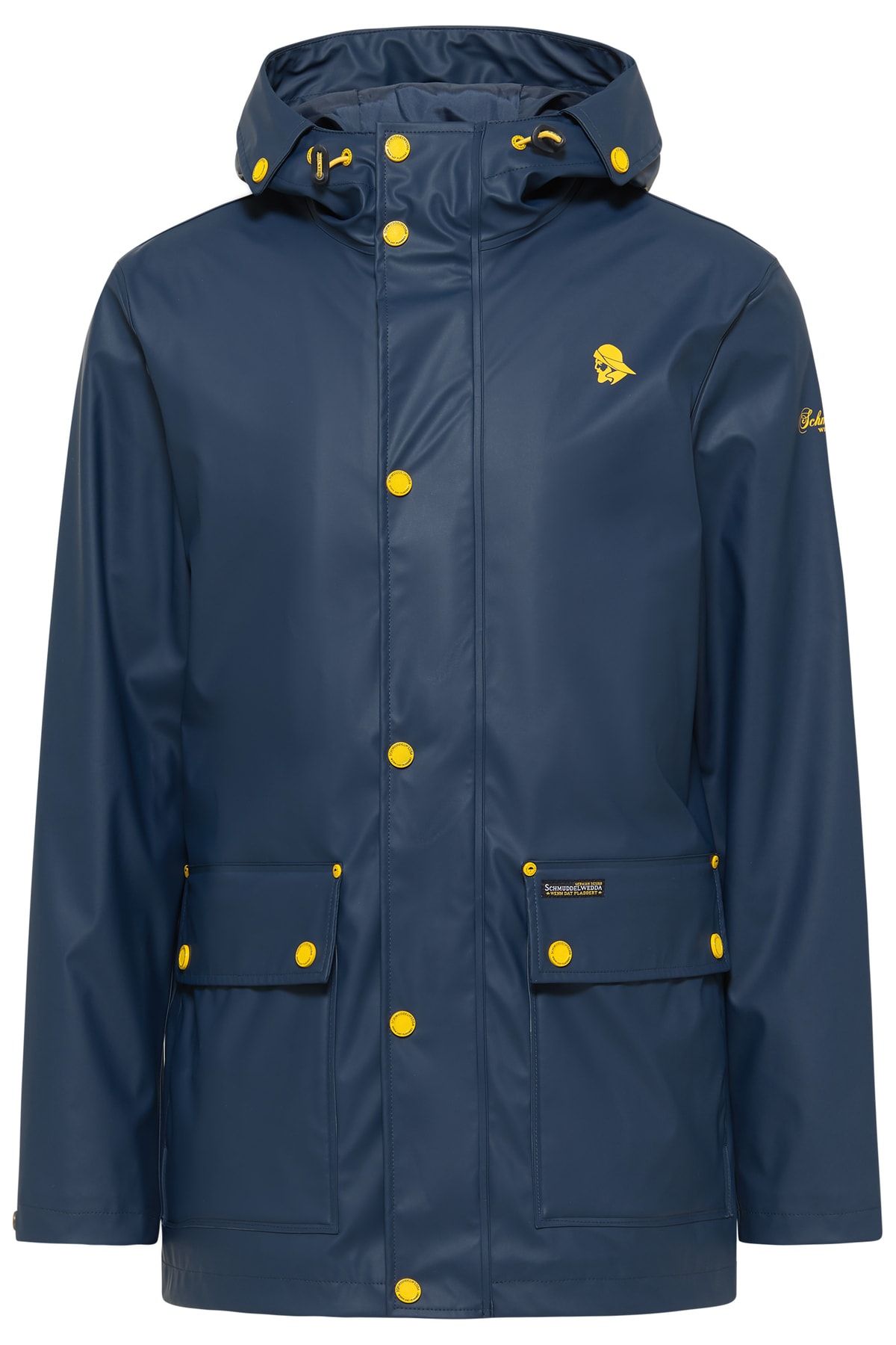 Schmuddelwedda Regenjacke Dunkelblau Parka