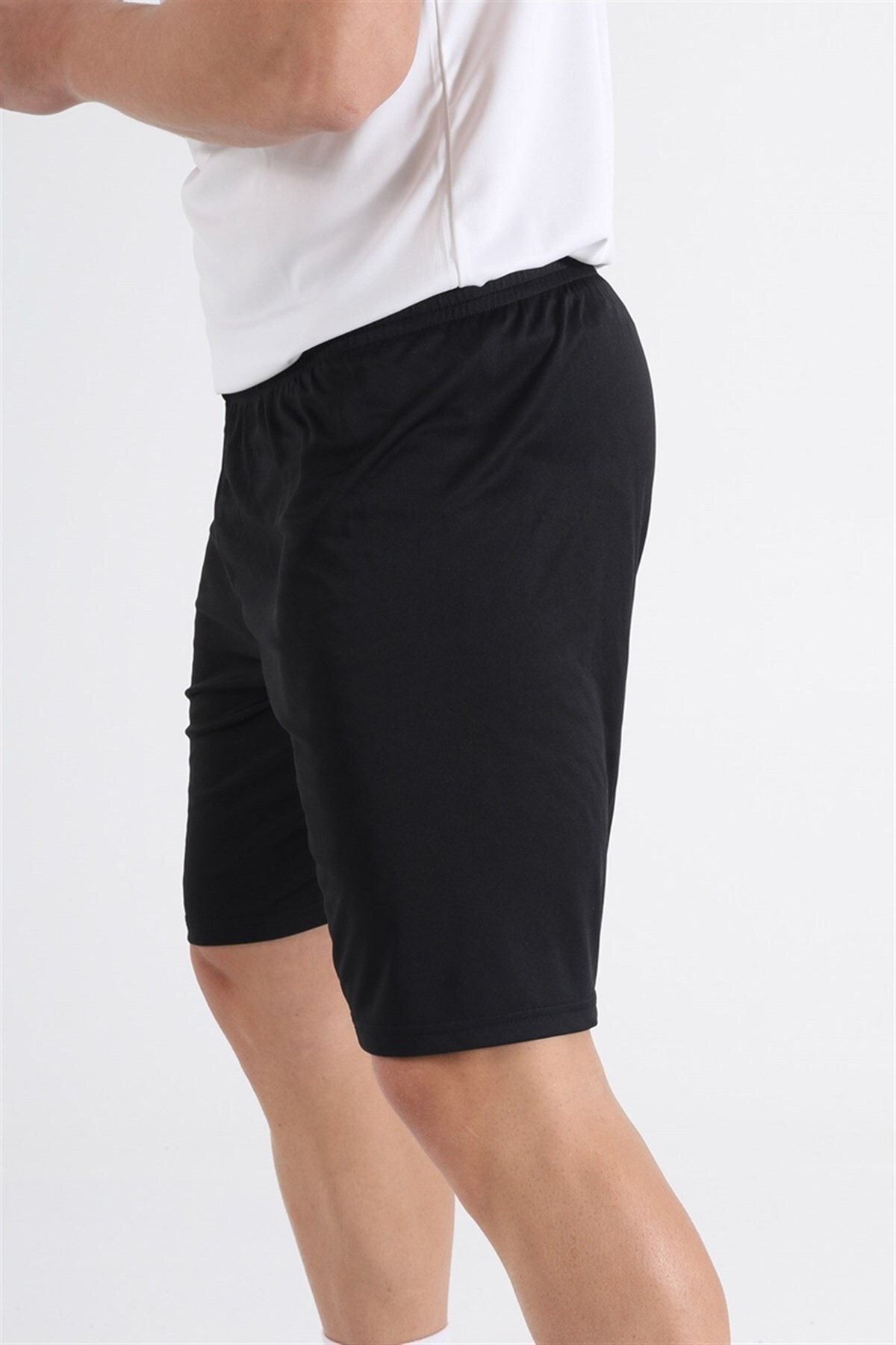 Diadora-Plain Black Training - Sports Shorts - Ddant-sort 3