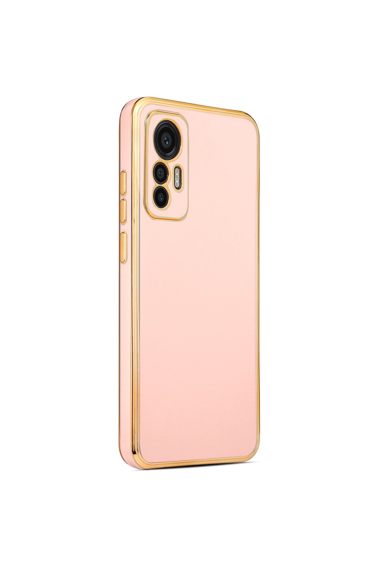 Xiaomi Mi 12 Lite Case Bright Edge Camera Protected Bark Cover