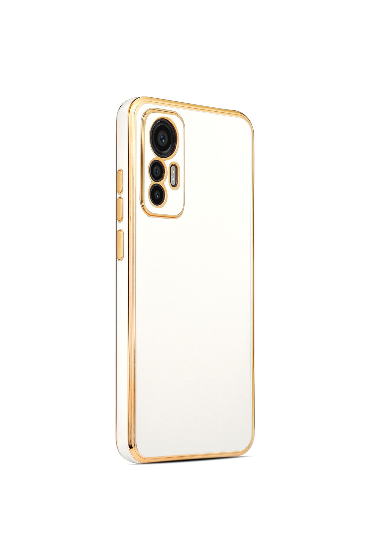 Xiaomi Mi 12 Lite Case Bright Edge Camera Protected Bark Cover