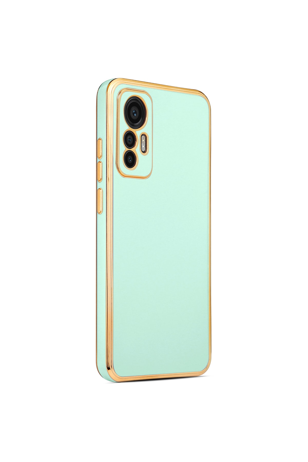 Xiaomi Mi 12 Lite Case Bright Edge Camera Protected Bark Cover
