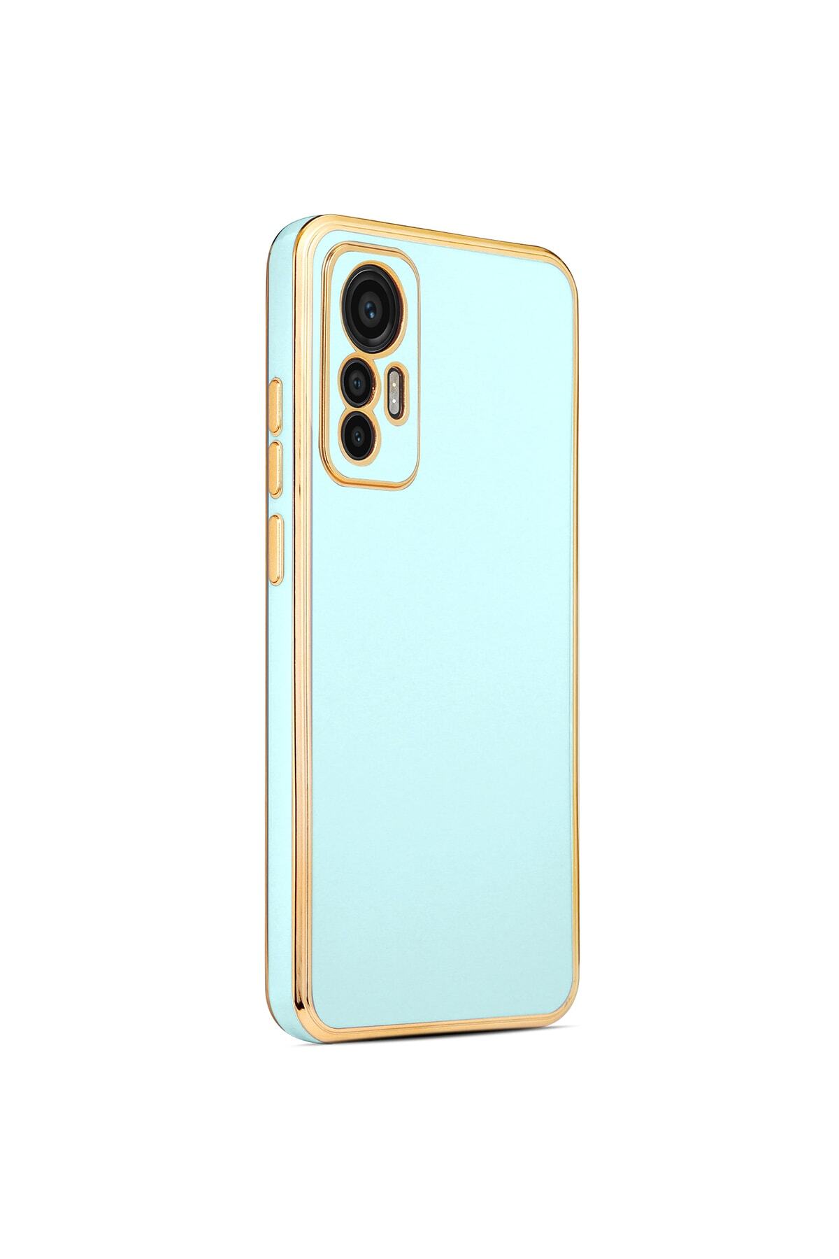 Xiaomi Mi 12 Lite Case Bright Edge Camera Protected Bark Cover