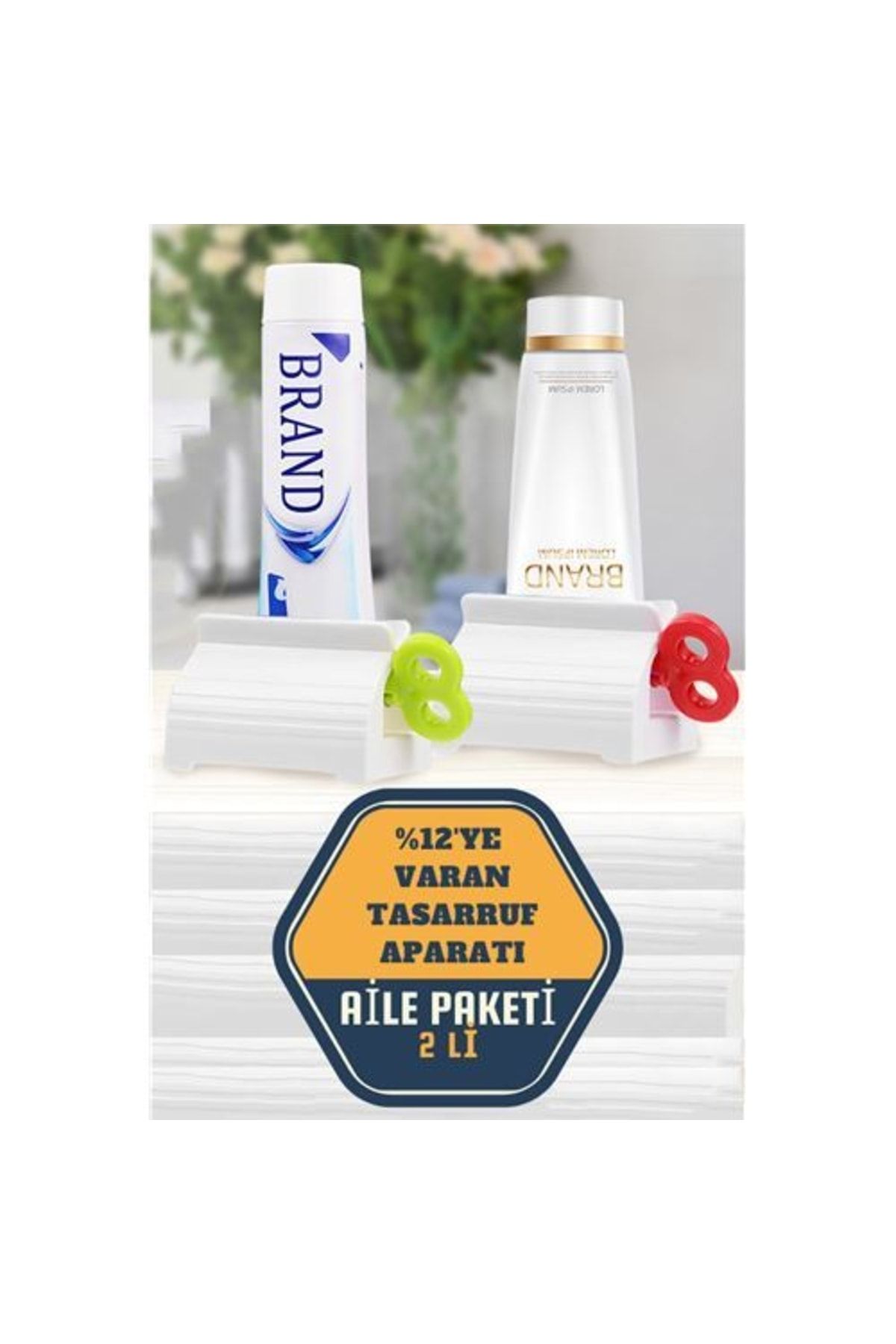 fpstarstore Tuppo 2 Adet Tüplere %12 Tasarruf Sıkma Aparatı