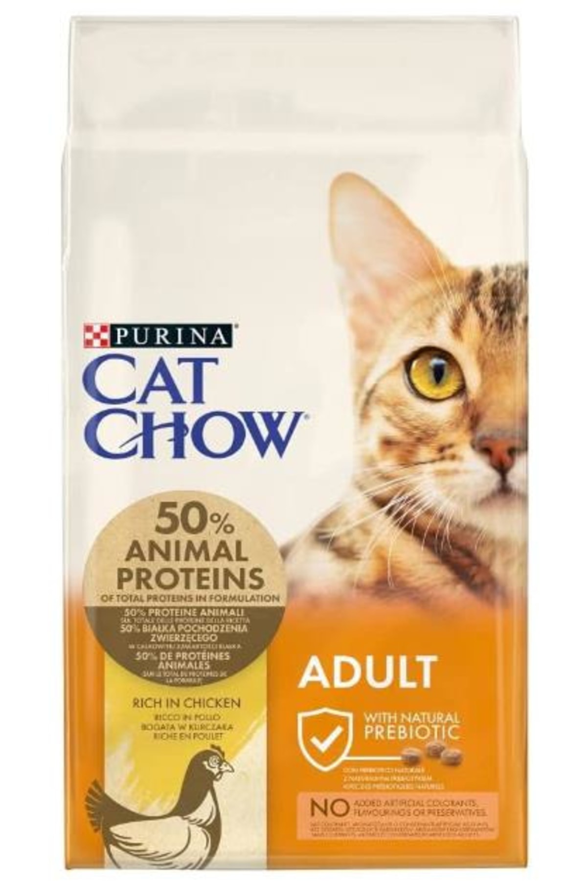 Purina Cat Chow Hindili Ve Tavuklu Yetişkin Kedi Maması 15 Kg