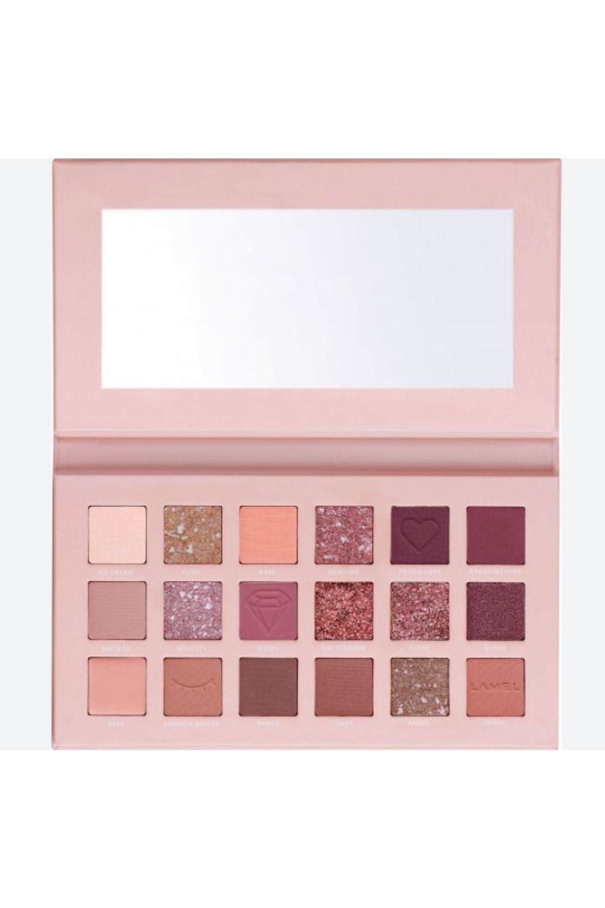 پالت سایه چشم Lamel Look Into My Eyes 15,12 گرم Lamel Cosmetics