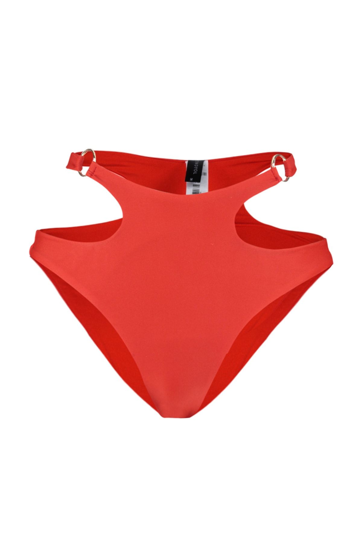 Trendyol Collection Red Thong High Waist High Leg Bikini Bottom  TBESS23BA00294 - Trendyol