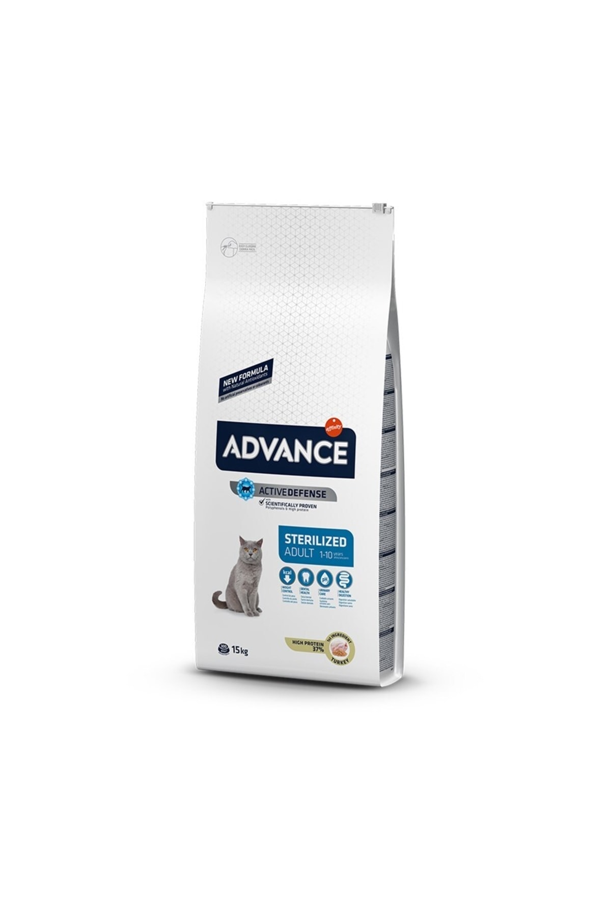Advance Cat Sterilized Turkey 15kg Kısırlaştırılmış Kedi Maması