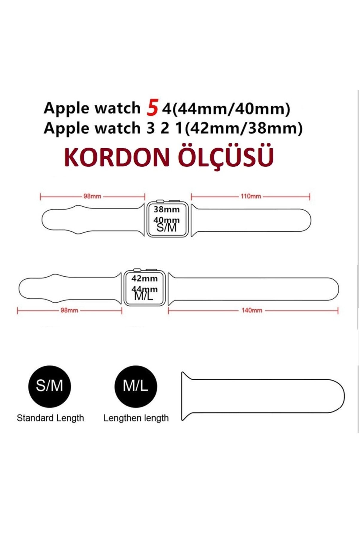 CONOCER Apple Watch 3 4 5 6 7 8 se 38MM 40MM 41MM SHORT SIZE