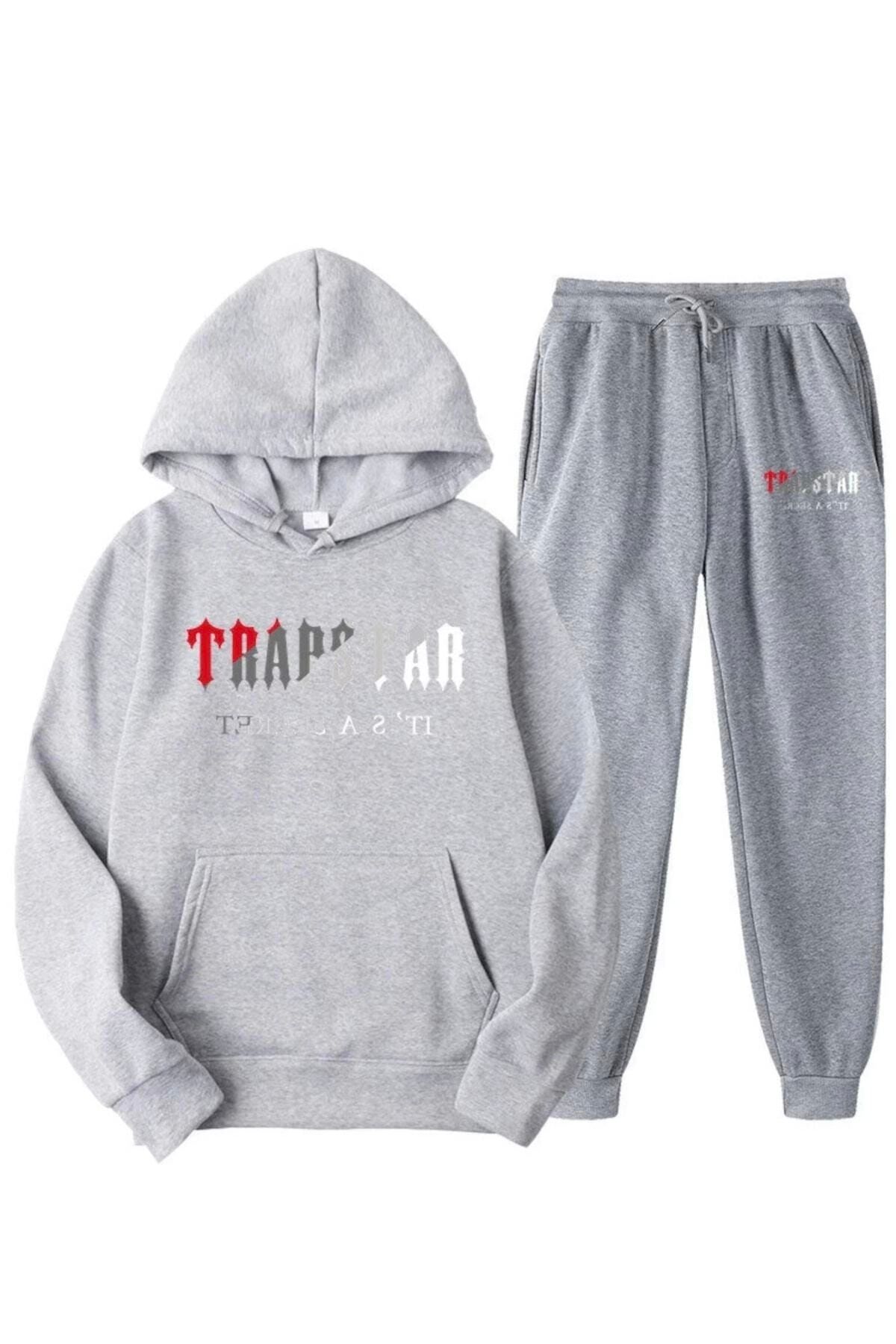 MARECASH Sweatsuit set Gray Trendyol