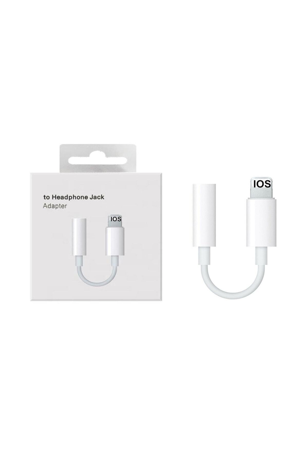 Apple Iphone 14 13 12 11 X 7 8 Plus Uyumlu Kulaklık Çevirici Lightning Aux Dönüştürücü