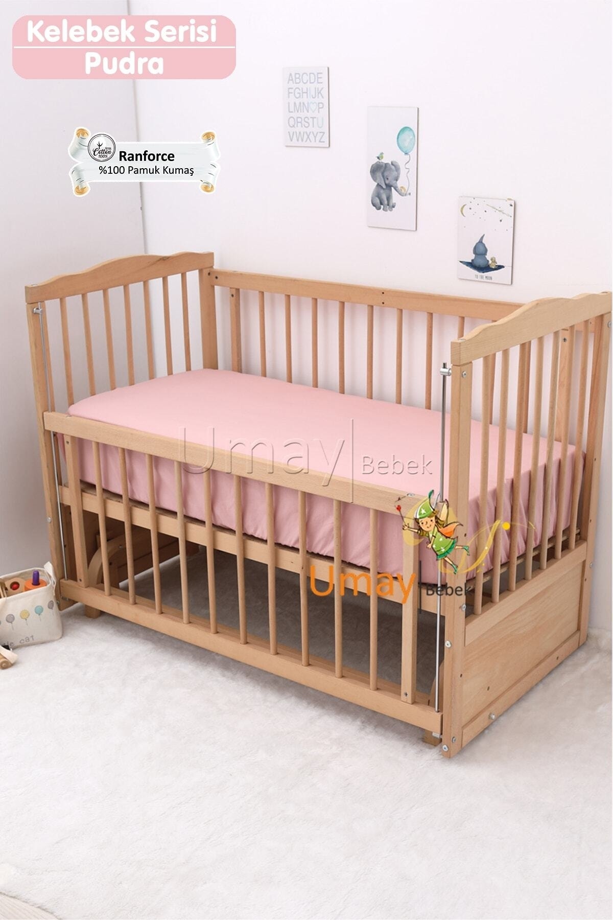 Umaybebek Bebek Nevresim Takımı, Örgü Korumalık, Çarşaf - %100 Pamuk fotoğrafı 4 (önizleme)