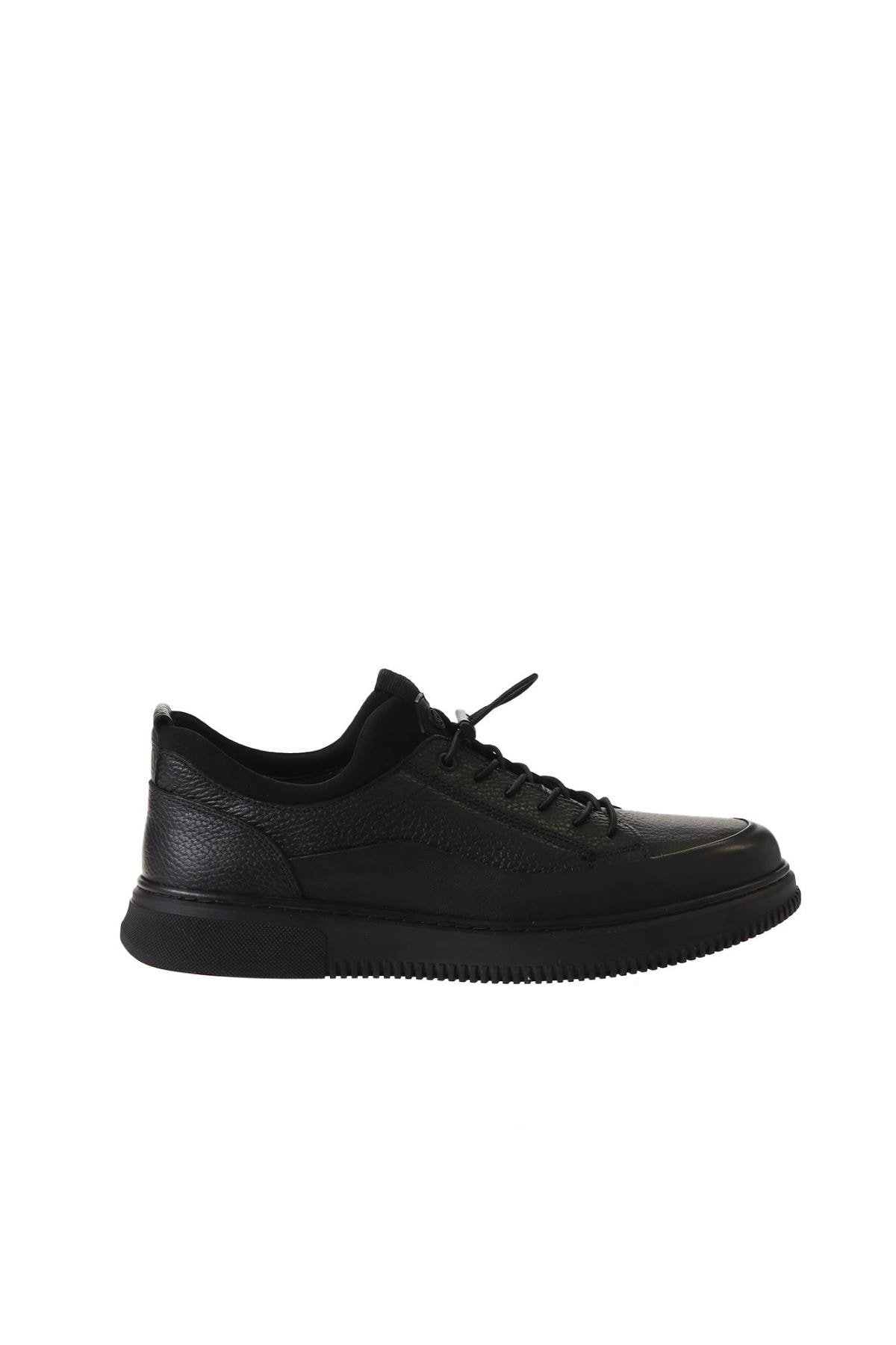 Bueno Shoes Siyah Atlas-flotter Deri Erkek Spor Ayakkabı ZN8398