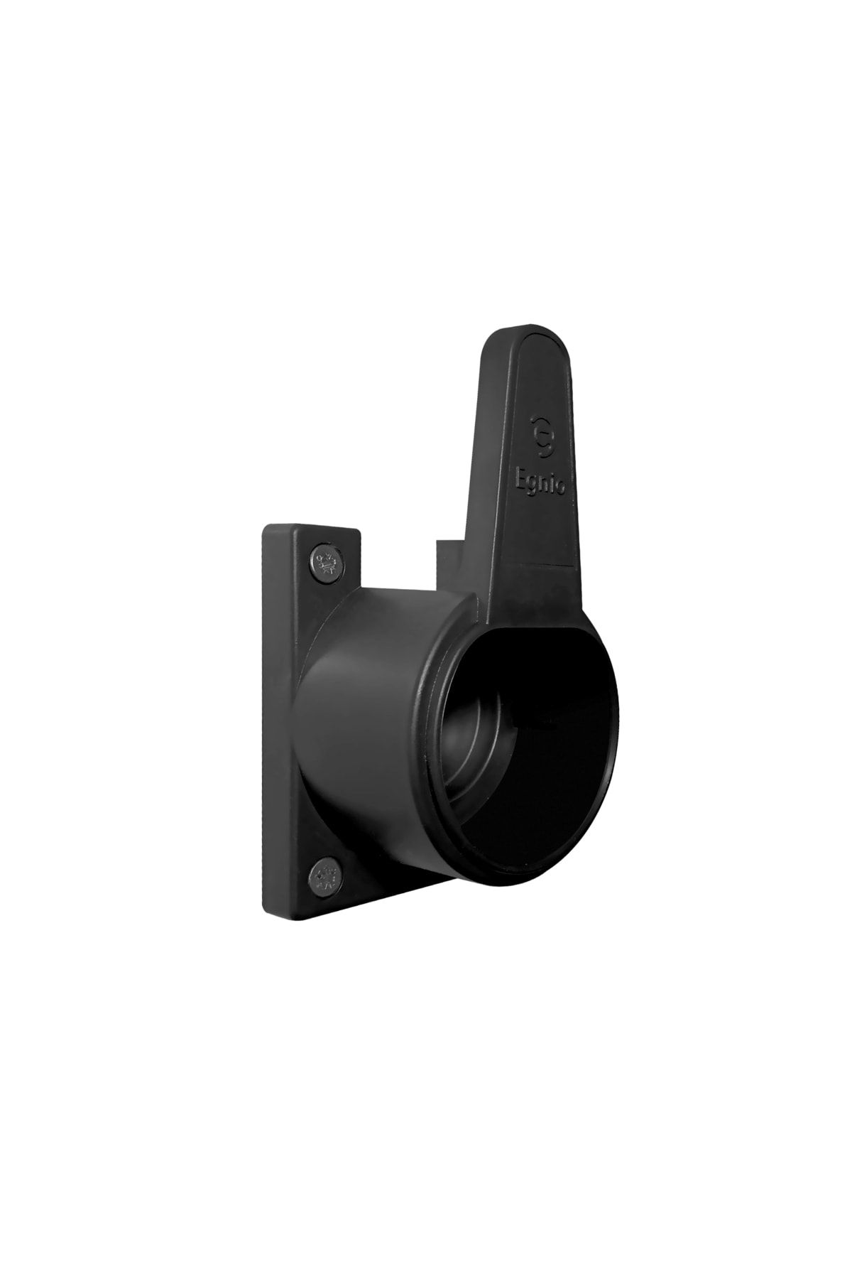 egnio Type2 Ev Holder''black'' Elektrikli Araç Tip2 Soket Uyumlu Kablo Toparlayıcı siyah
