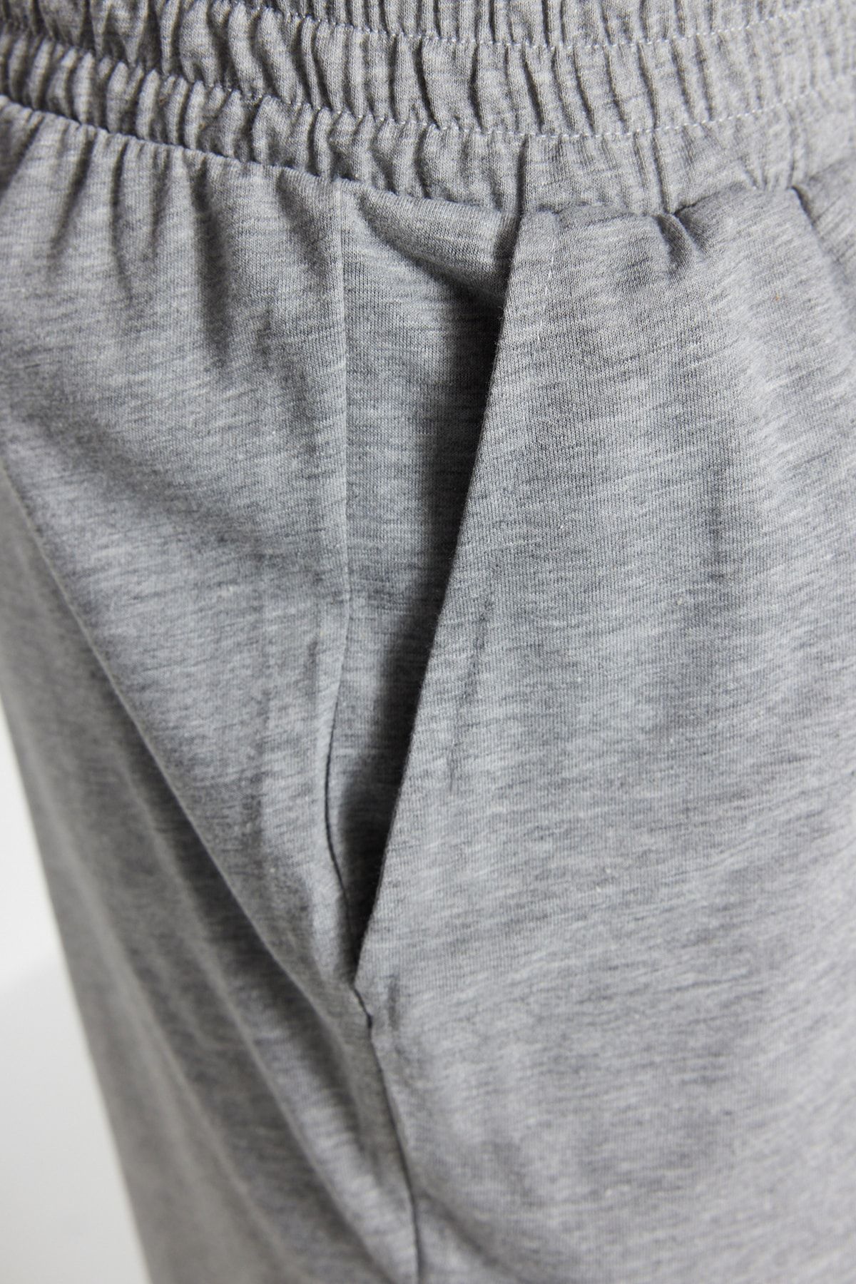 Trendyol Collection-Modrá sada pyžama Regular Fit 100% bavlna pletené letní šortky - THMSS21PT0216 5